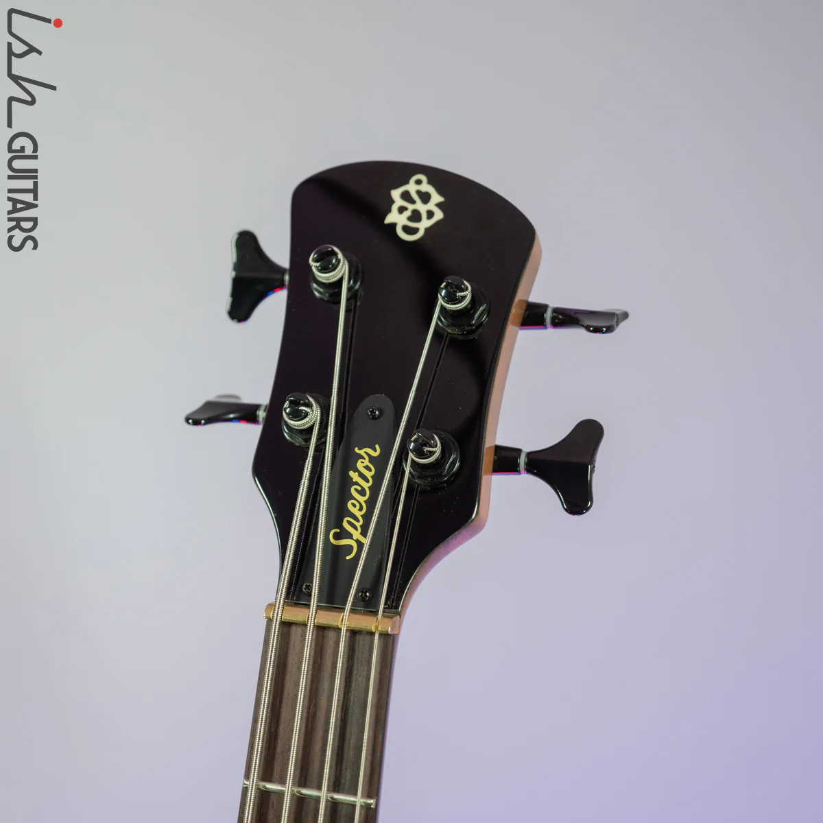 2021 Spector NS Ethos 4 Super Faded Black Gloss - Image 7