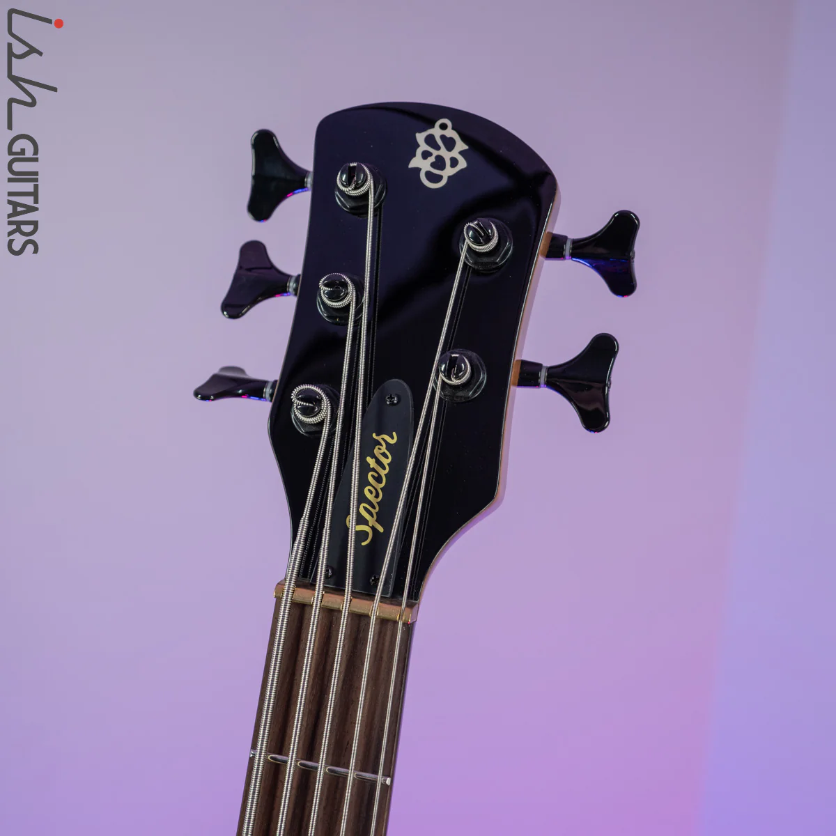 2021 Spector NS Ethos 5 Super Faded Black Gloss - Image 7