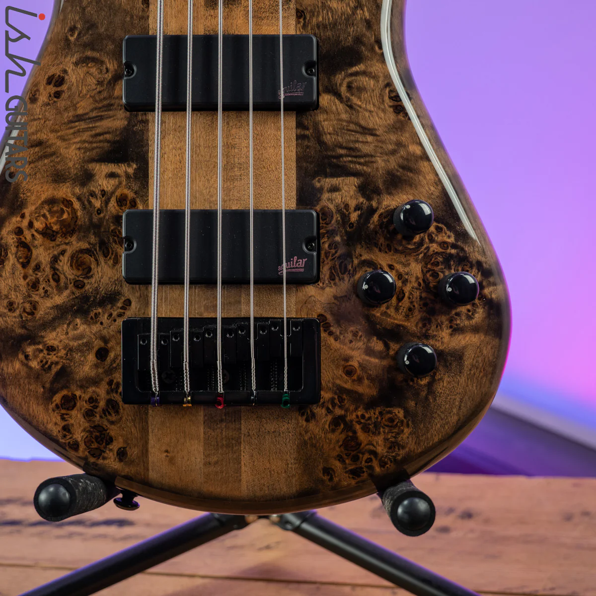 2021 Spector NS Ethos 5 Super Faded Black Gloss - Image 4