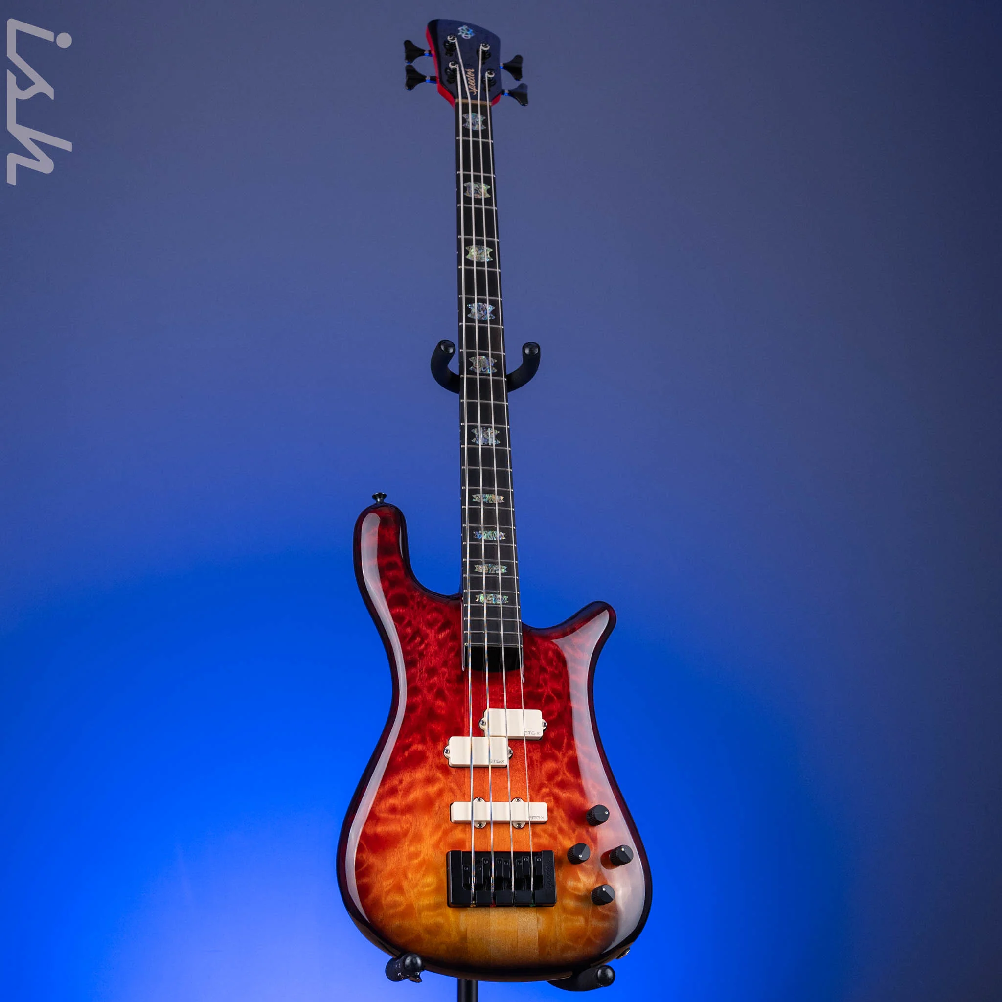 2021 Spector USA Custom NS-2 4-String Bass Lava Glow Gloss - Image 2