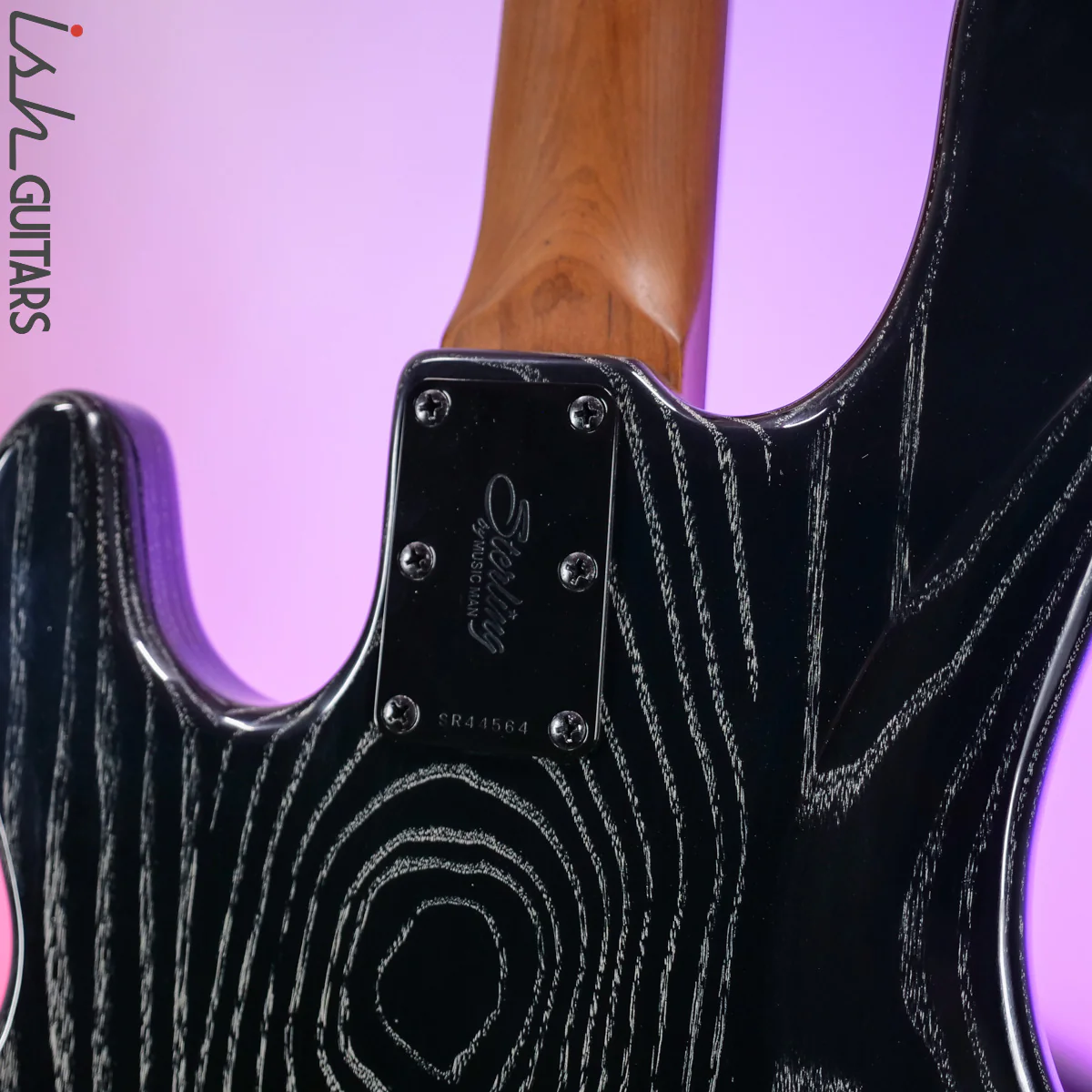 Sterling by Music Man StingRay Ray34 Ash Black - Image 9