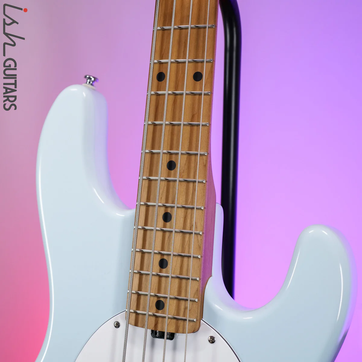 Sterling by Music Man StingRay Ray34HH Daphne Blue - Image 6