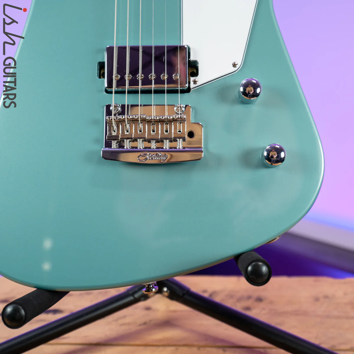 Sterling MusicMan Mariposa-DGR-R2 Dorado Green - Image 4