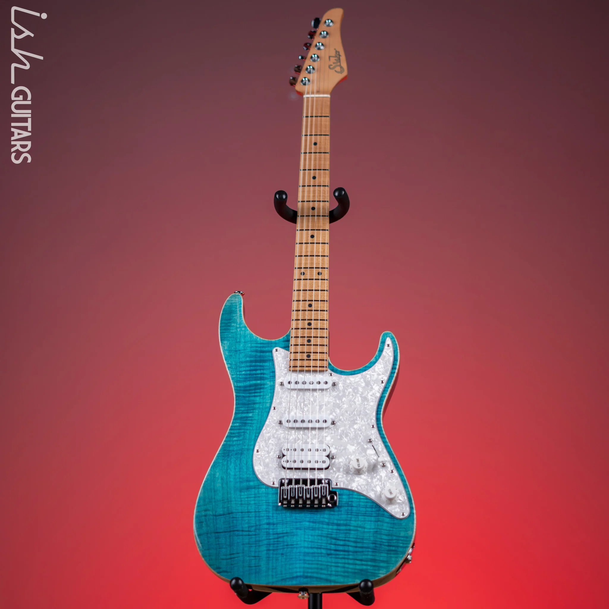 2021 Suhr Standard Plus Bahamian Blue - Image 2