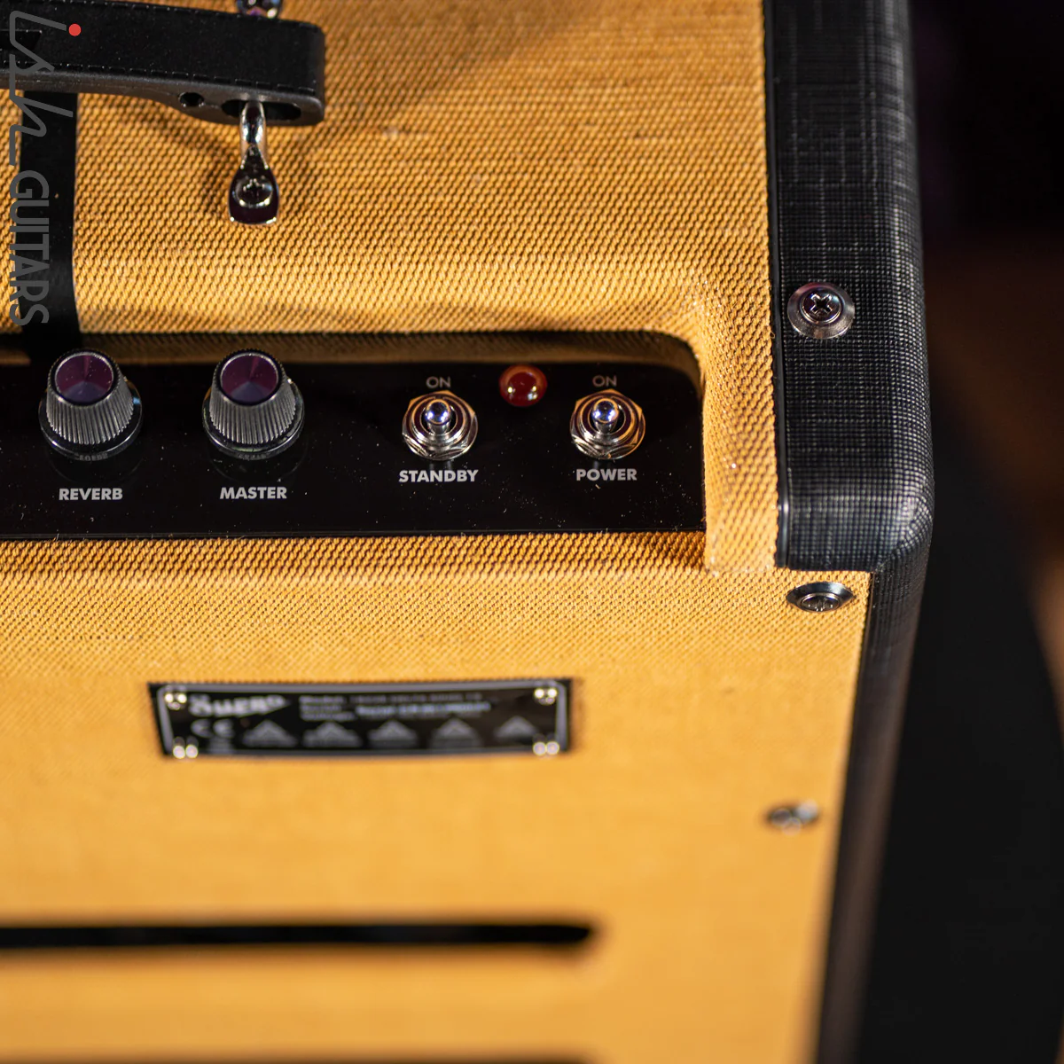 Supro Delta King 12 15W Tube Guitar Amp Tweed and Black - Image 9