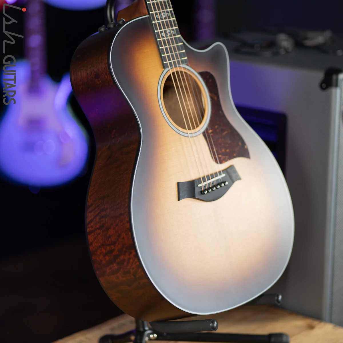 2021 Taylor 314CE Ltd Grand Auditorium Torrefied Spruce/Quilted Sapele - Image 6