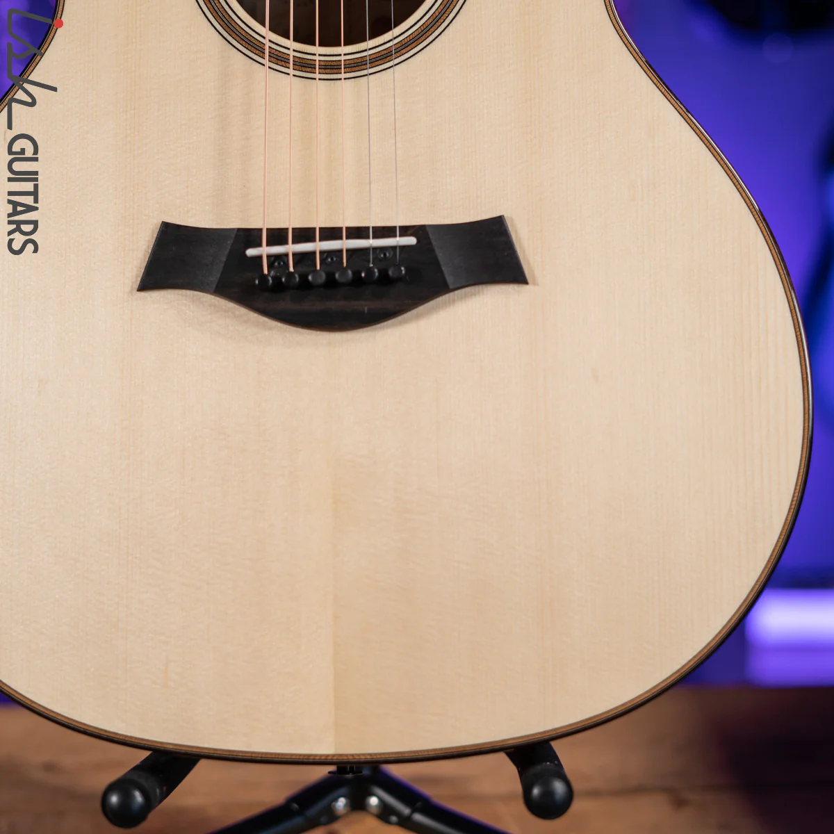 2021 Taylor 714ce LTD V-Class Blackheart Sassafras Lutz Spruce Natural - Image 5