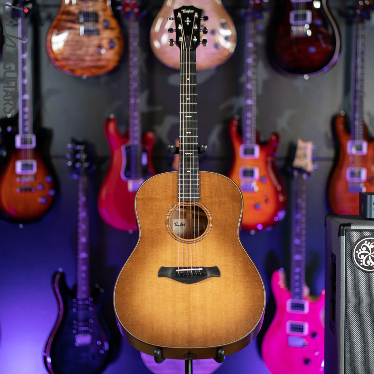 2021 Taylor Builder’s Edition 517e Acoustic Guitar Wild Honey Burst - Image 2