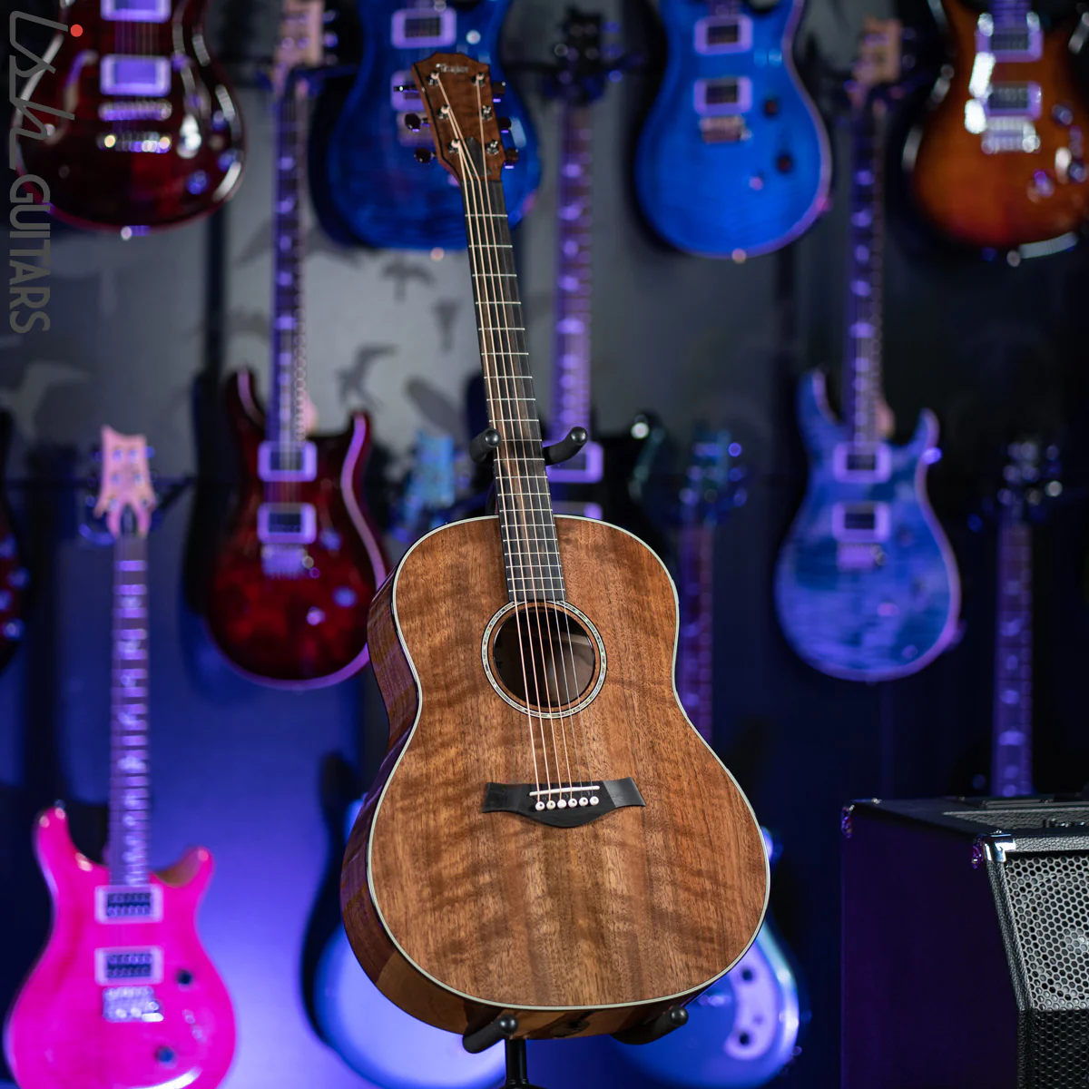 2021 Taylor Custom Grand LTD Pacific Walnut Acoustic Electric Guitar - Image 3