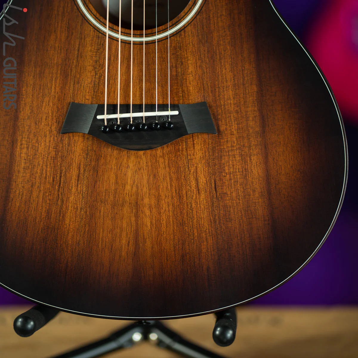 Taylor GS Mini-e Koa Plus Shaded Edgeburst - Image 4
