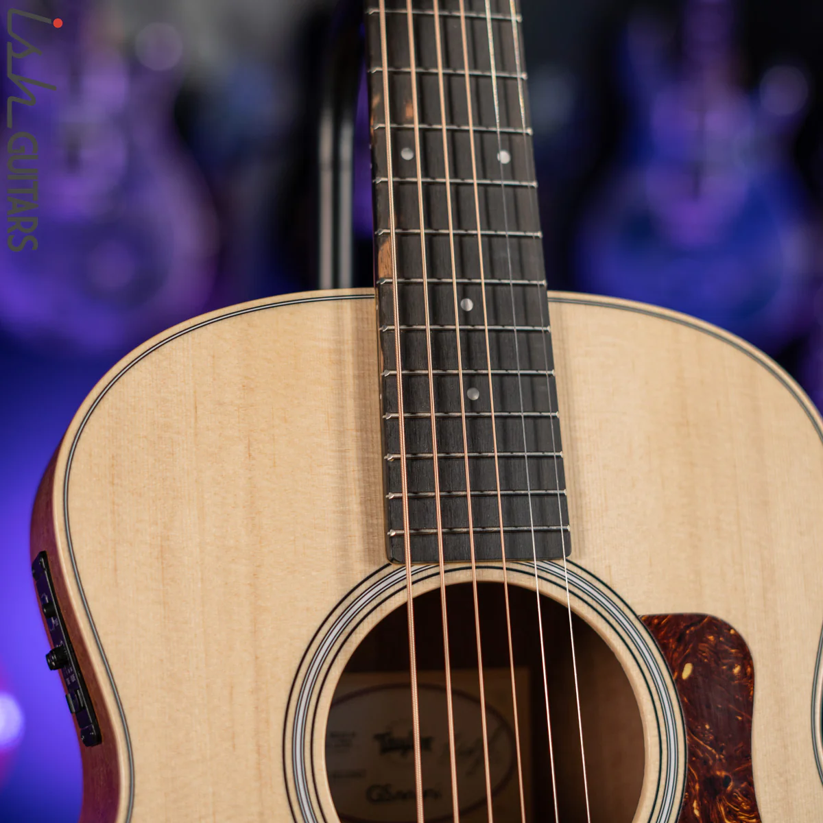 2021 Taylor GS Mini-e Quilted Sapele LTD Natural - Image 5