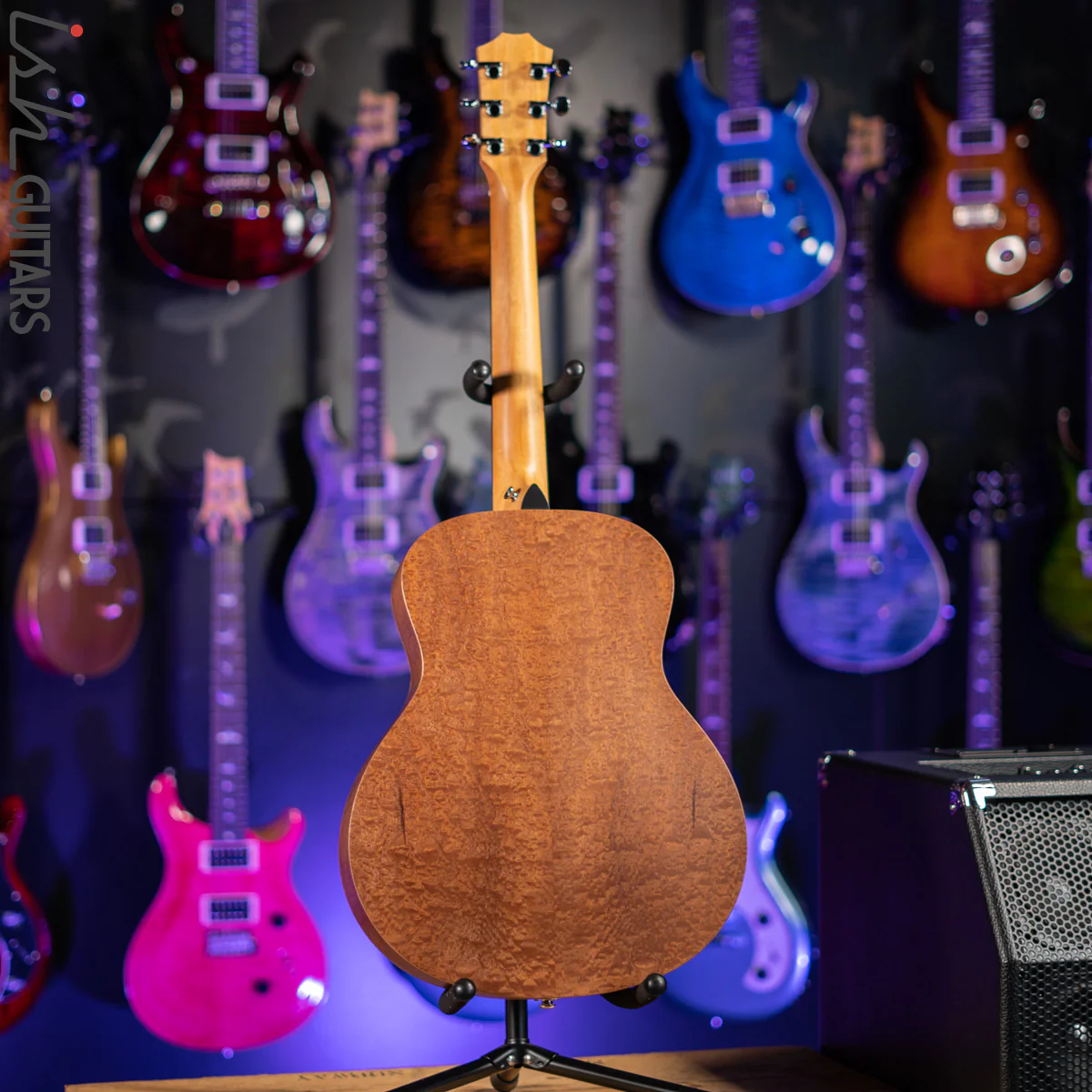 2021 Taylor GS Mini-e Quilted Sapele LTD Natural - Image 7
