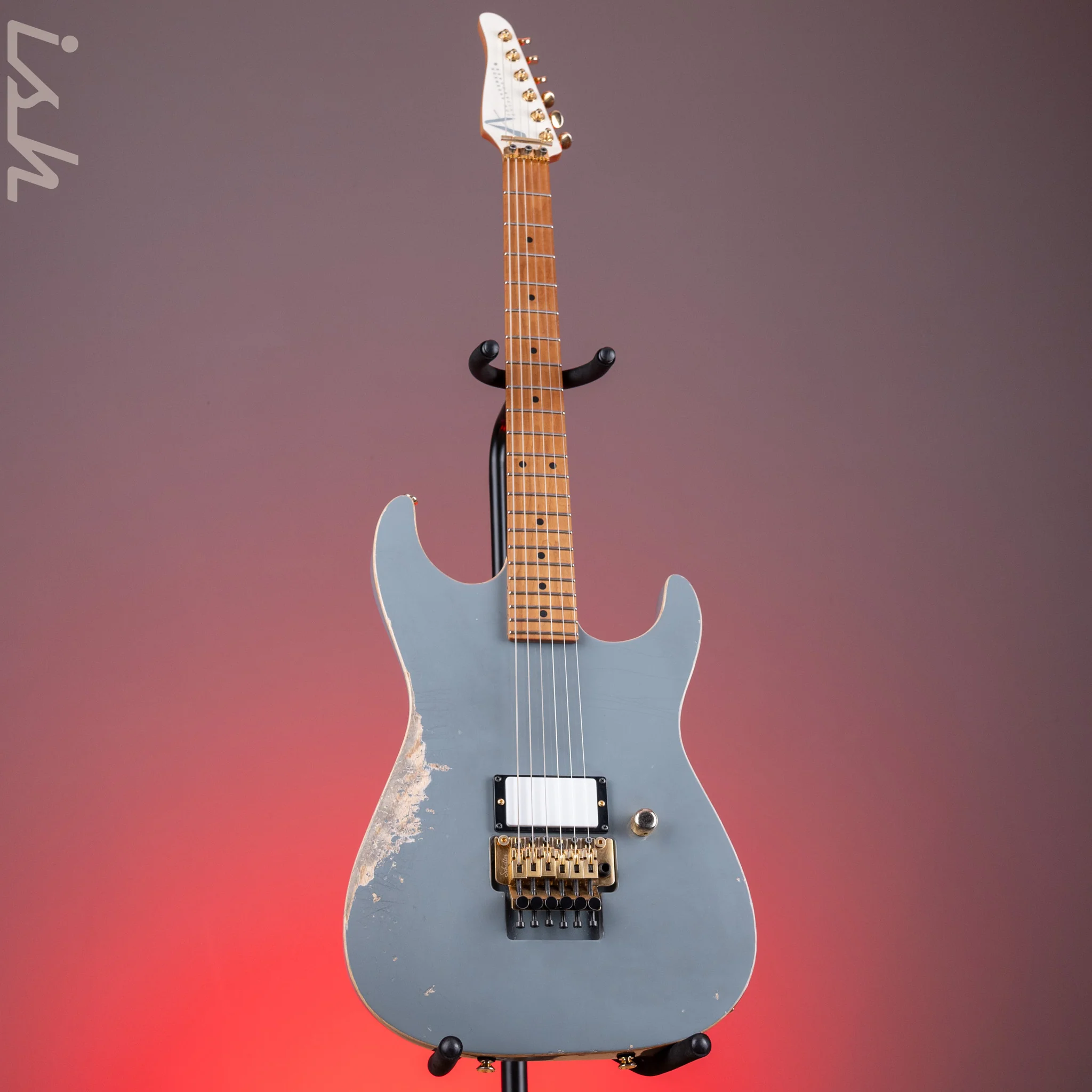 2021 Tom Anderson Pro Am Sonic Grey w/ Binding (In-Distress Level 3) - Image 2