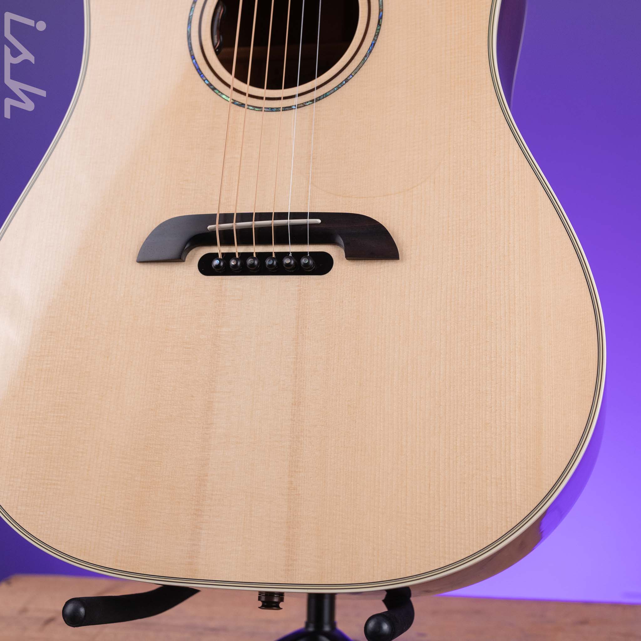 2022 Alvarez Yairi DYM60HDE Acoustic-Electric Guitar Natural - Image 4