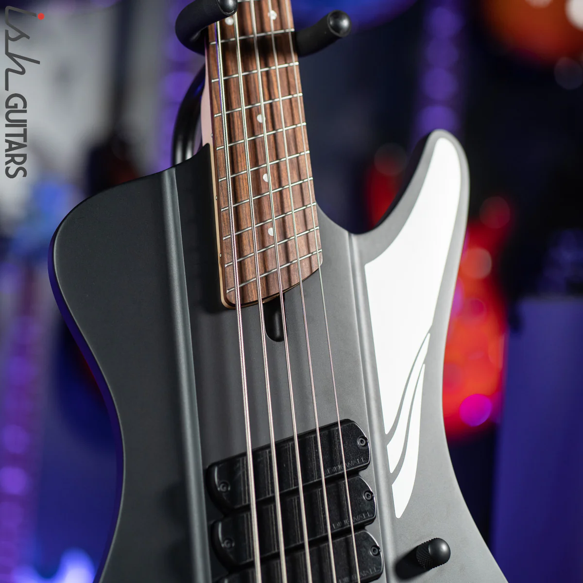 Dingwall D-Roc Standard 5-String Matte Metallic Black - Image 5