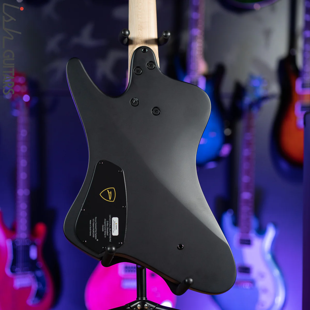Dingwall D-Roc Standard 5-String Matte Metallic Black - Image 8