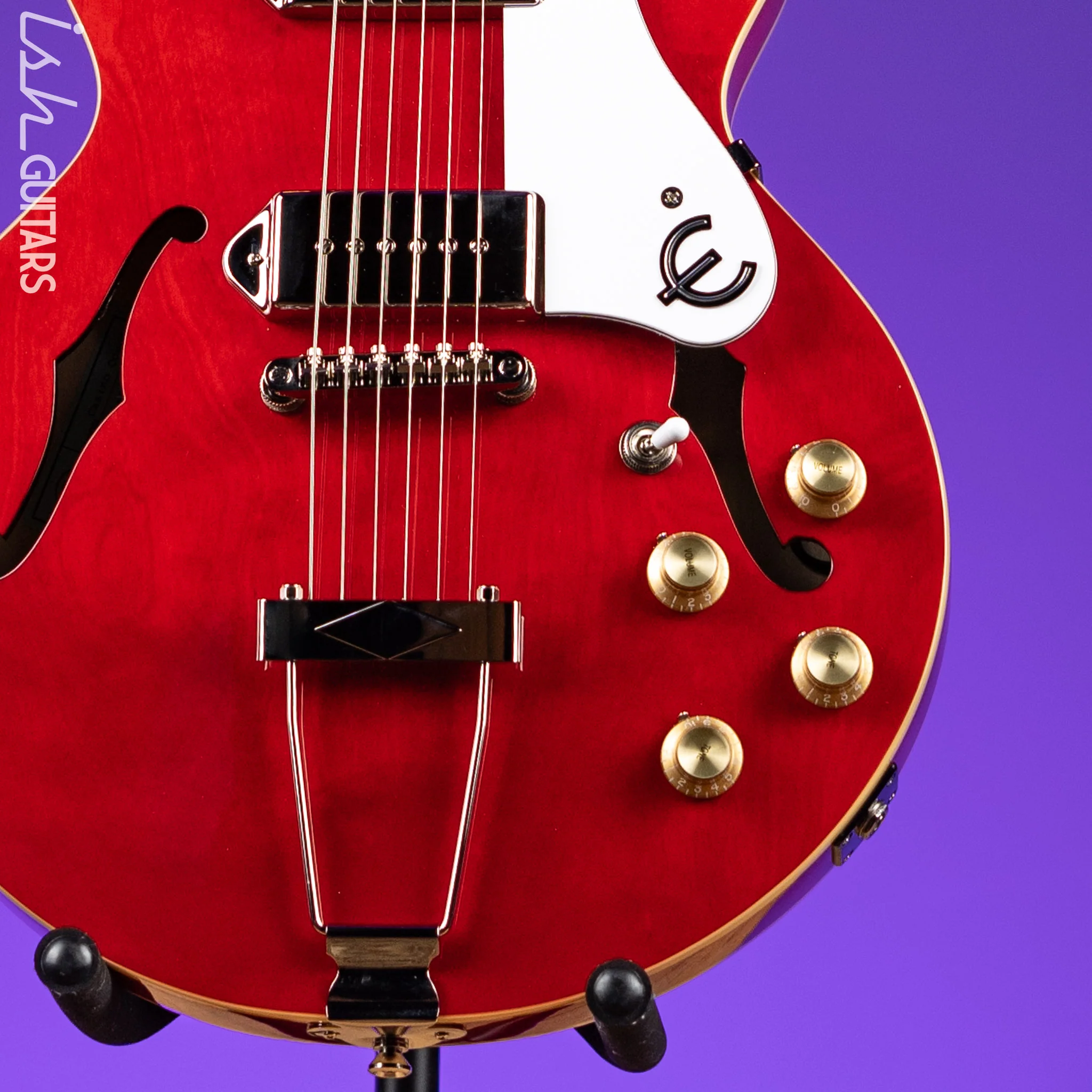 2022 Epiphone Casino Coupe Hollowbody Cherry Red - Image 3