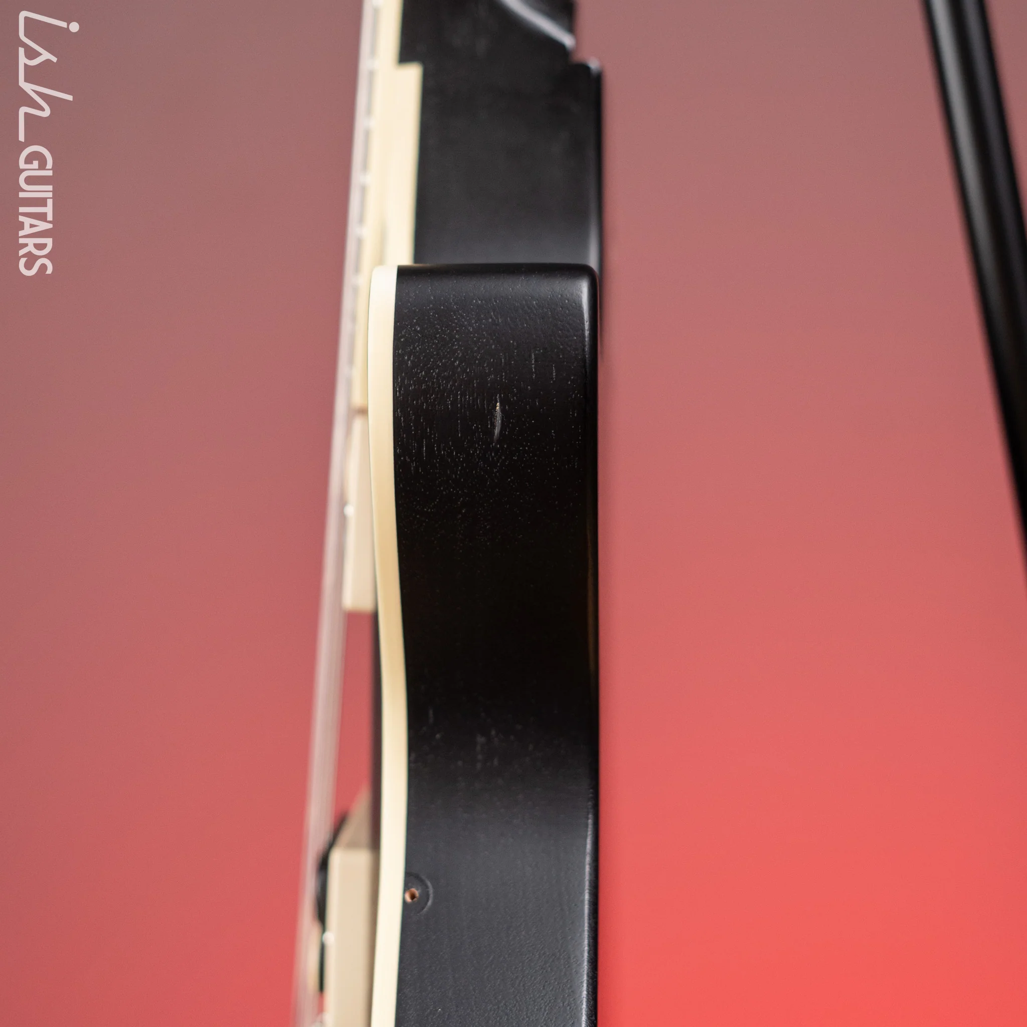 2022 Epiphone Les Paul Traditional Pro IV Ebony - Image 8