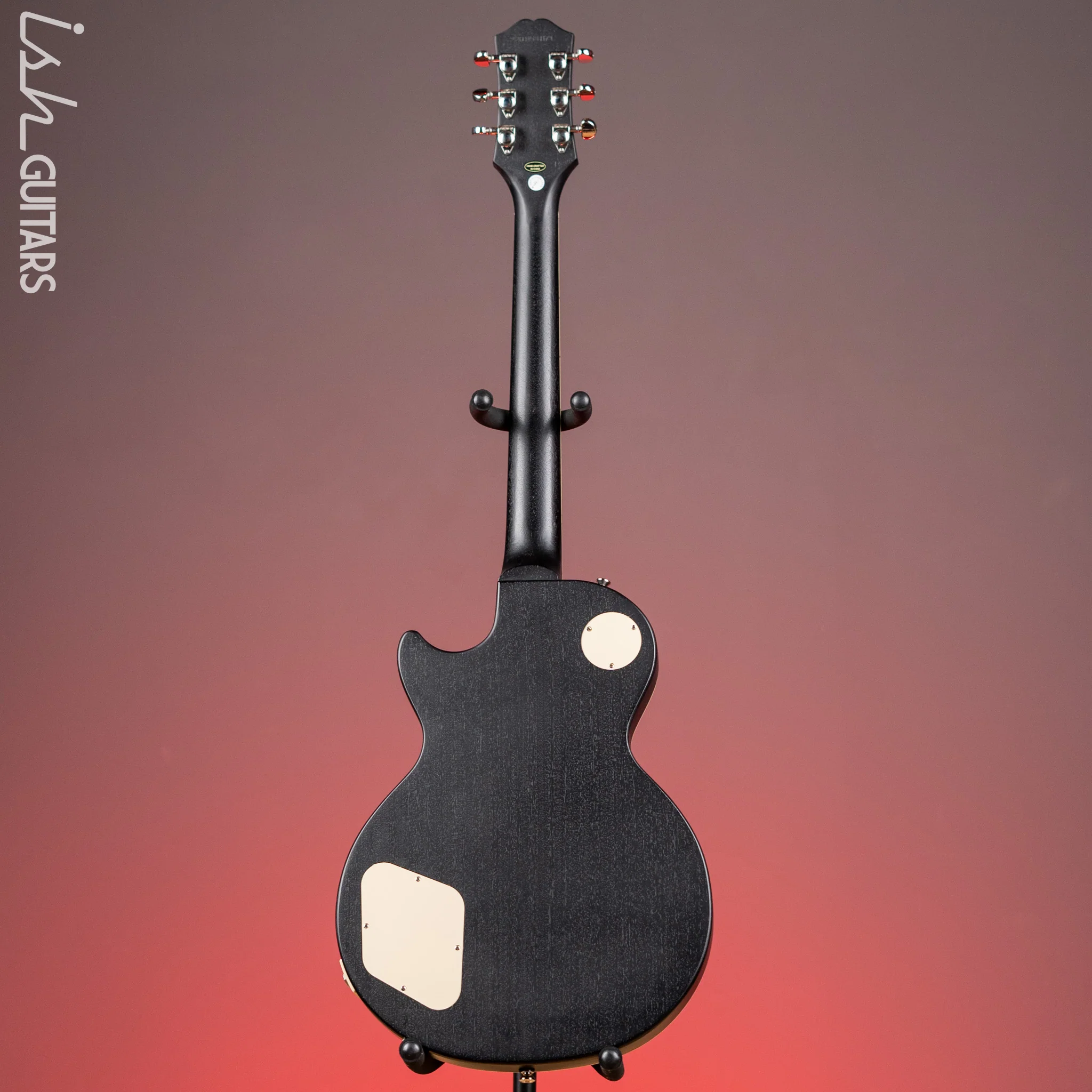 2022 Epiphone Les Paul Traditional Pro IV Ebony - Image 9