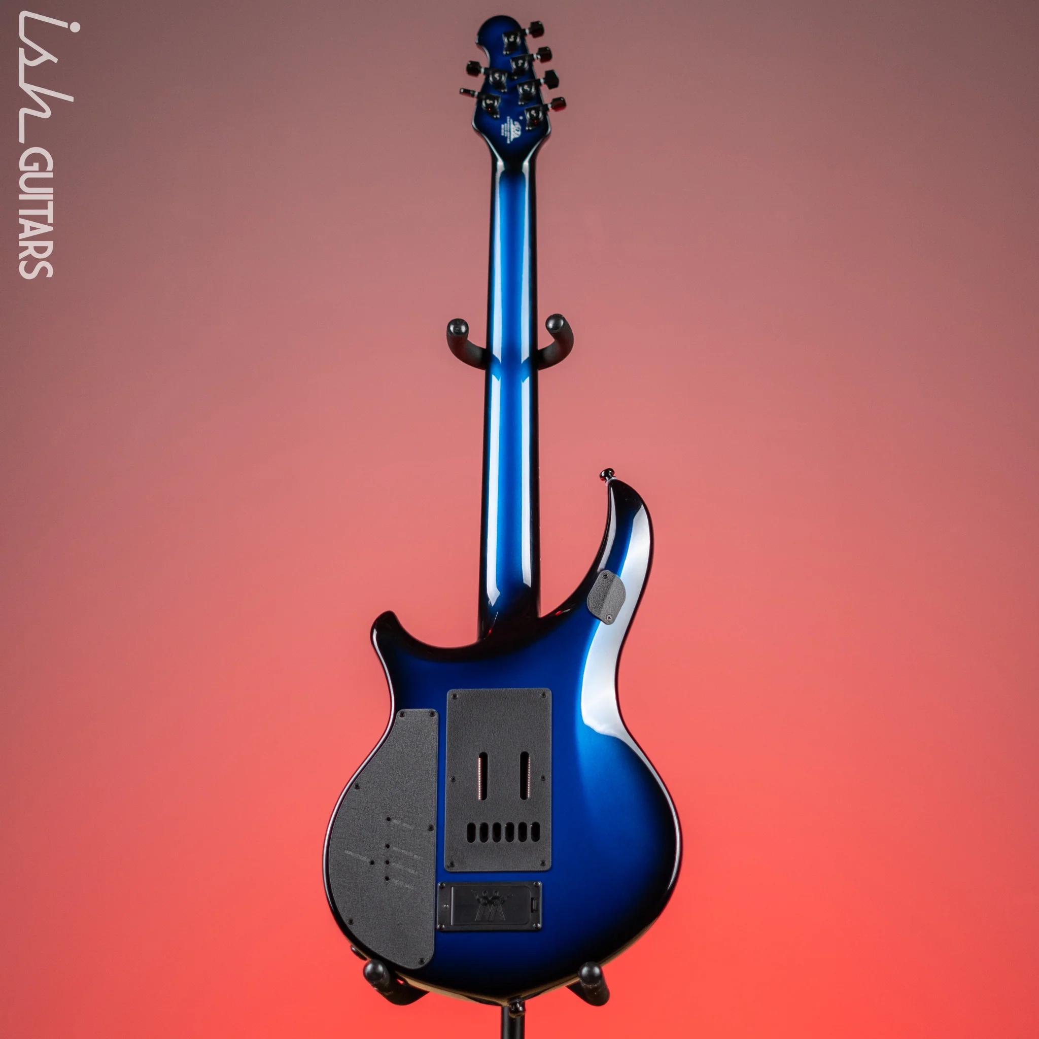 2022 Ernie Ball Music Man Majesty John Petrucci Signature Titan Blue - Image 8