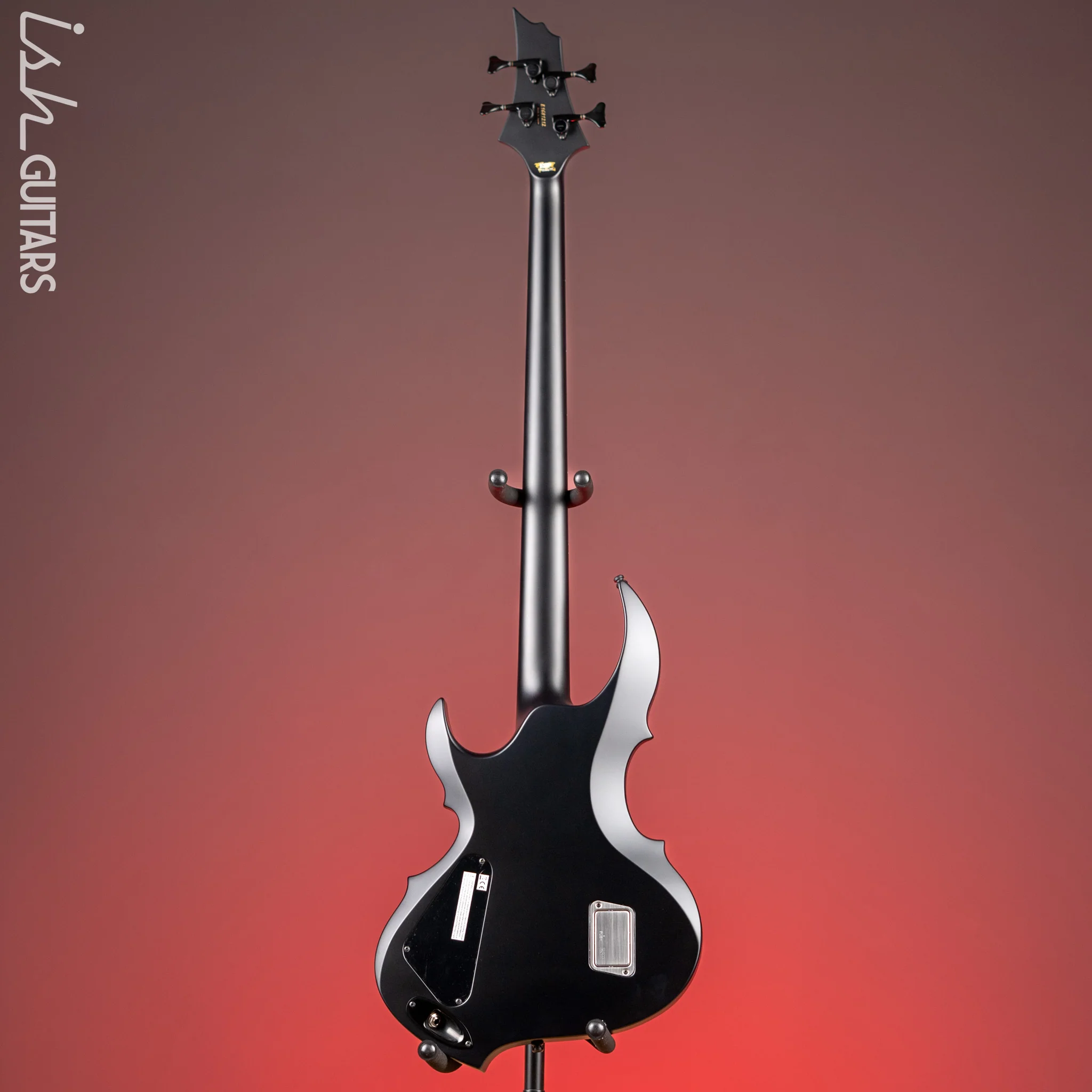 2022 ESP Guitars Tom Araya FRX Signature Bass MIJ Custom Shop Black Satin - Image 7