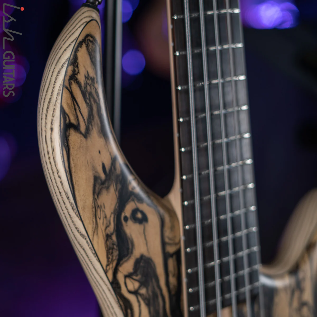 2022 F Bass BN5 Natural Pale Moon Ebony - Image 8