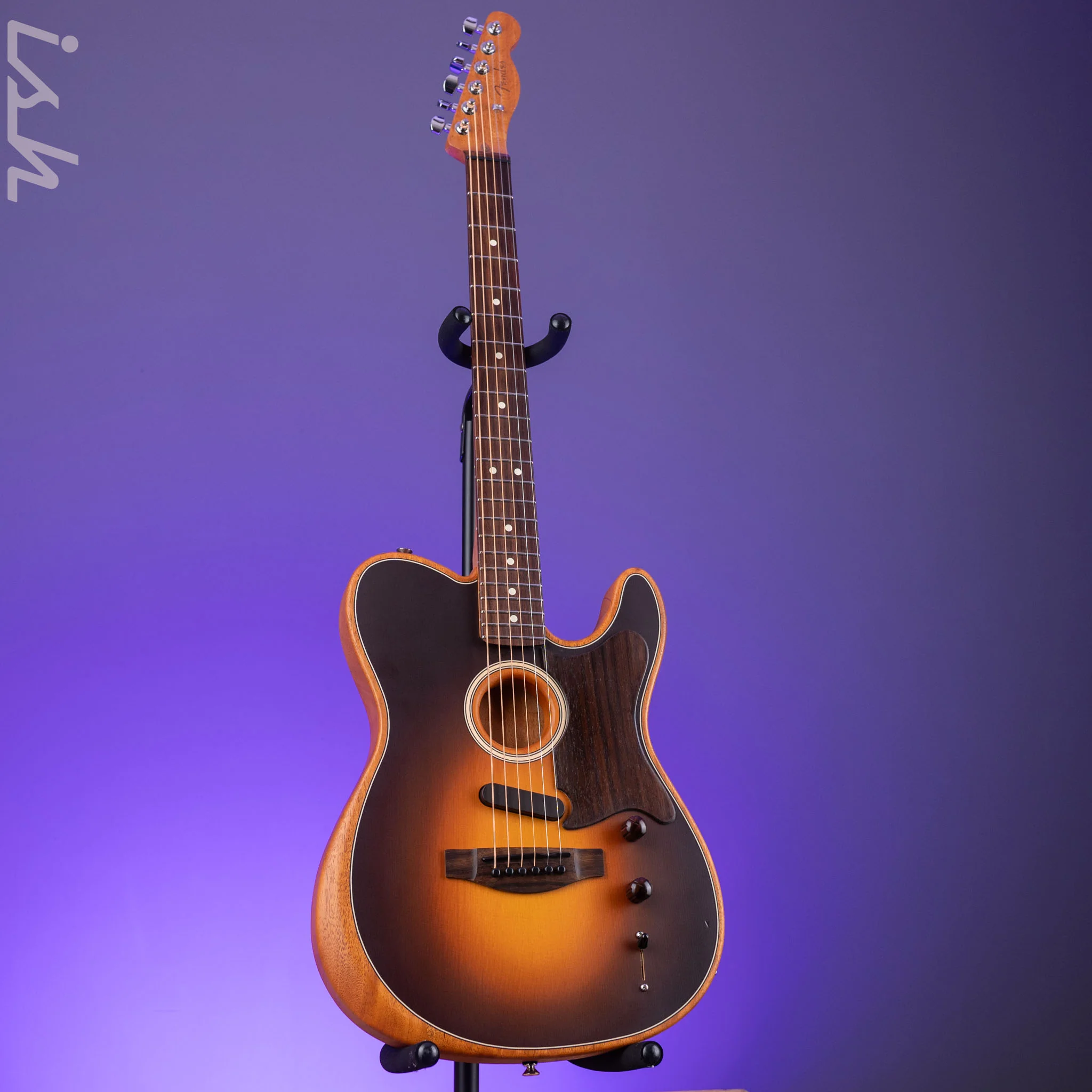 2022 Fender Acoustasonic Telecaster Sunburst - Image 2