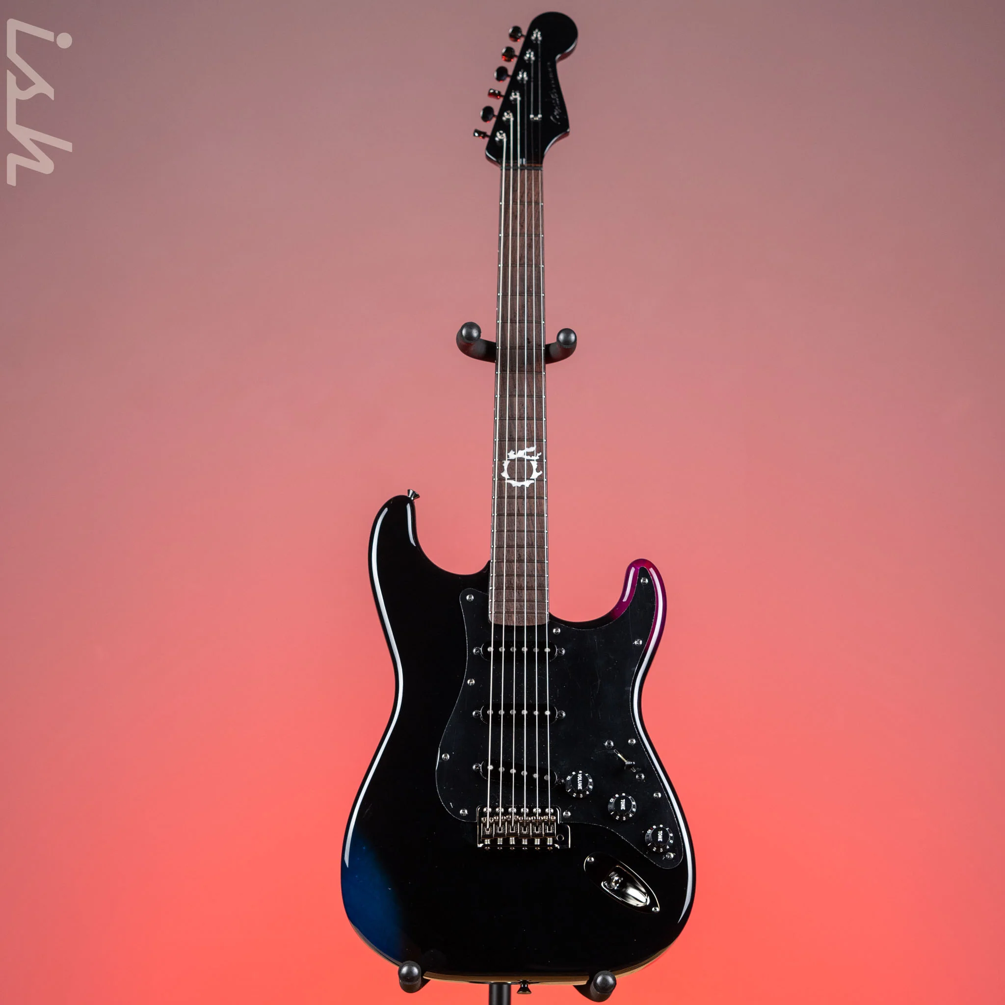 2022 Fender Final Fantasy XIV Stratocaster Limited Edition Black - Image 2