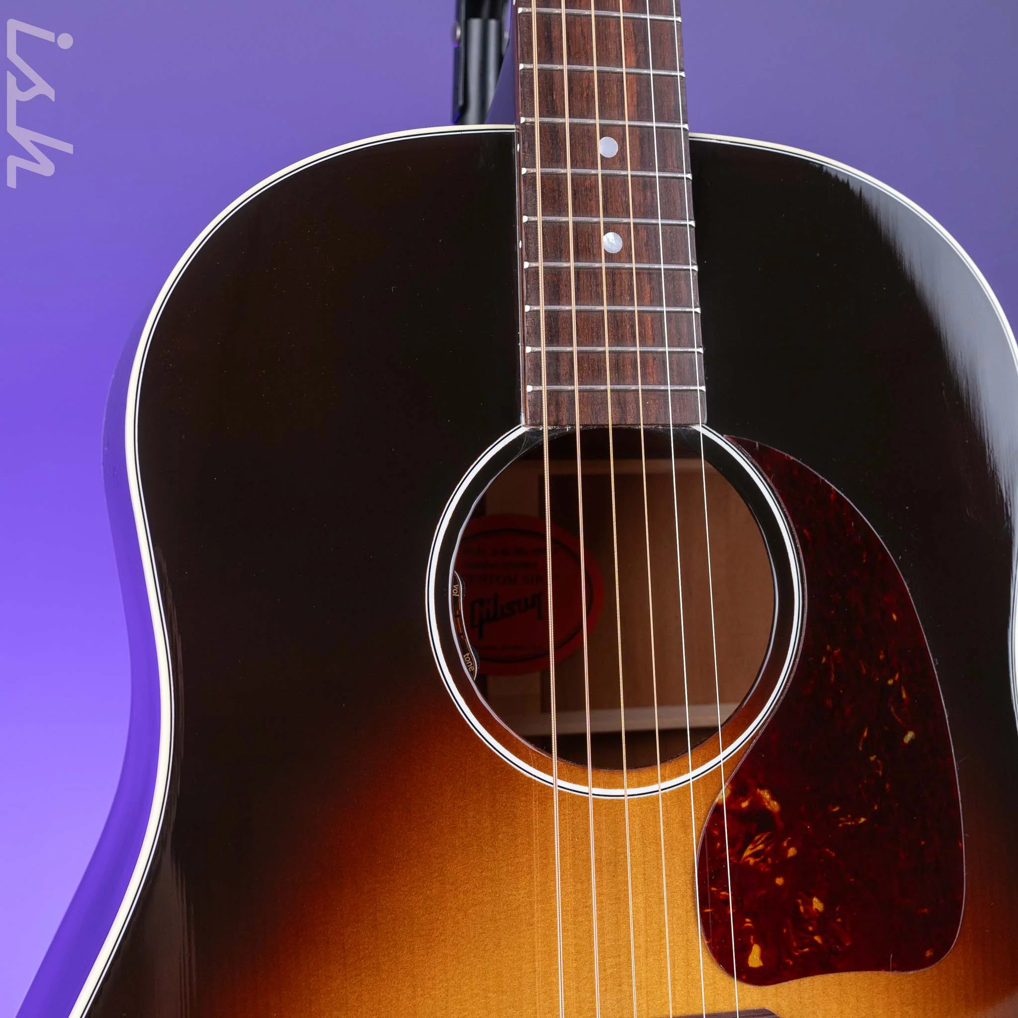 2022 Gibson Custom Shop J-45 Adirondack Spruce Top - Image 3