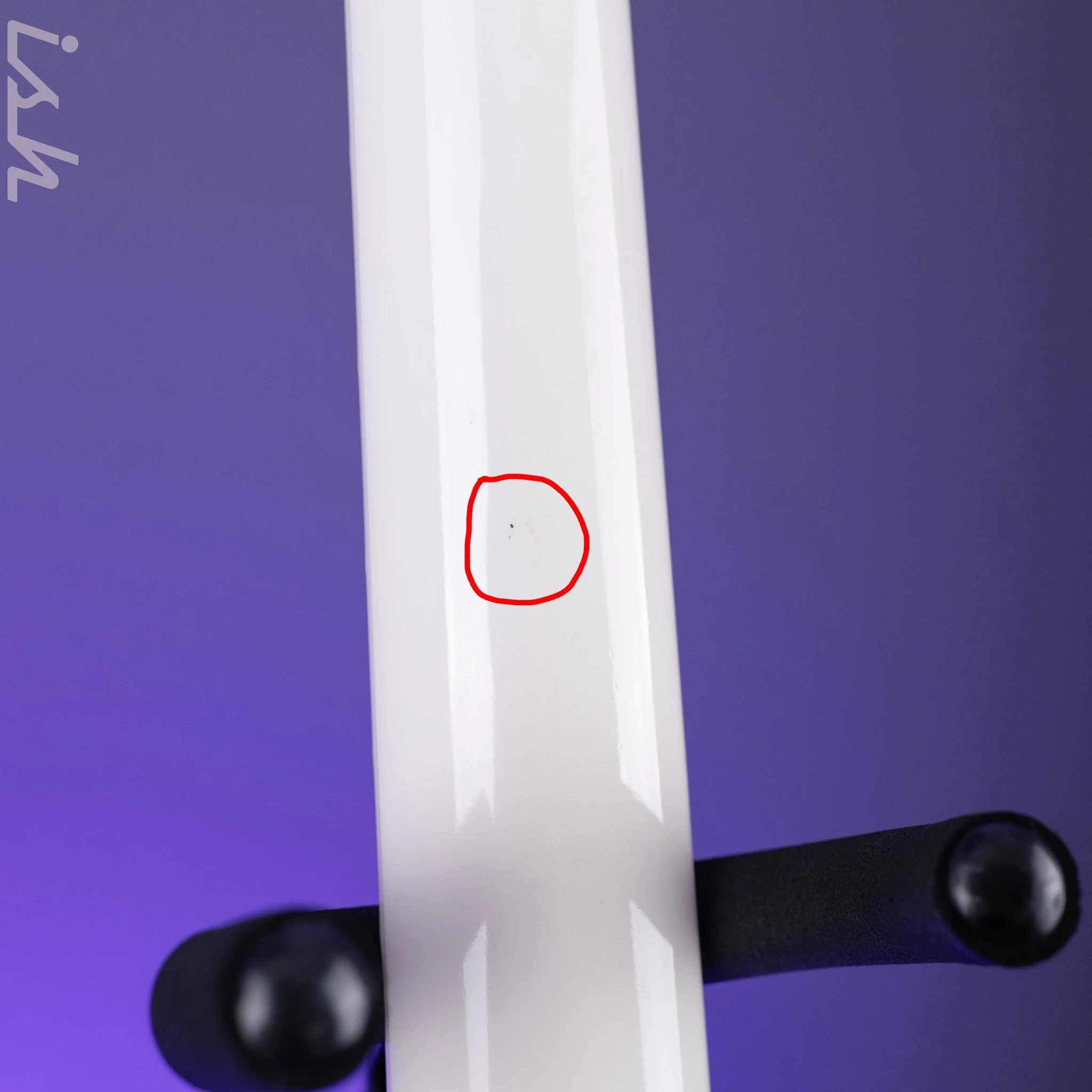 2022 Gibson Les Paul Custom White - Headstock Repair - Image 14