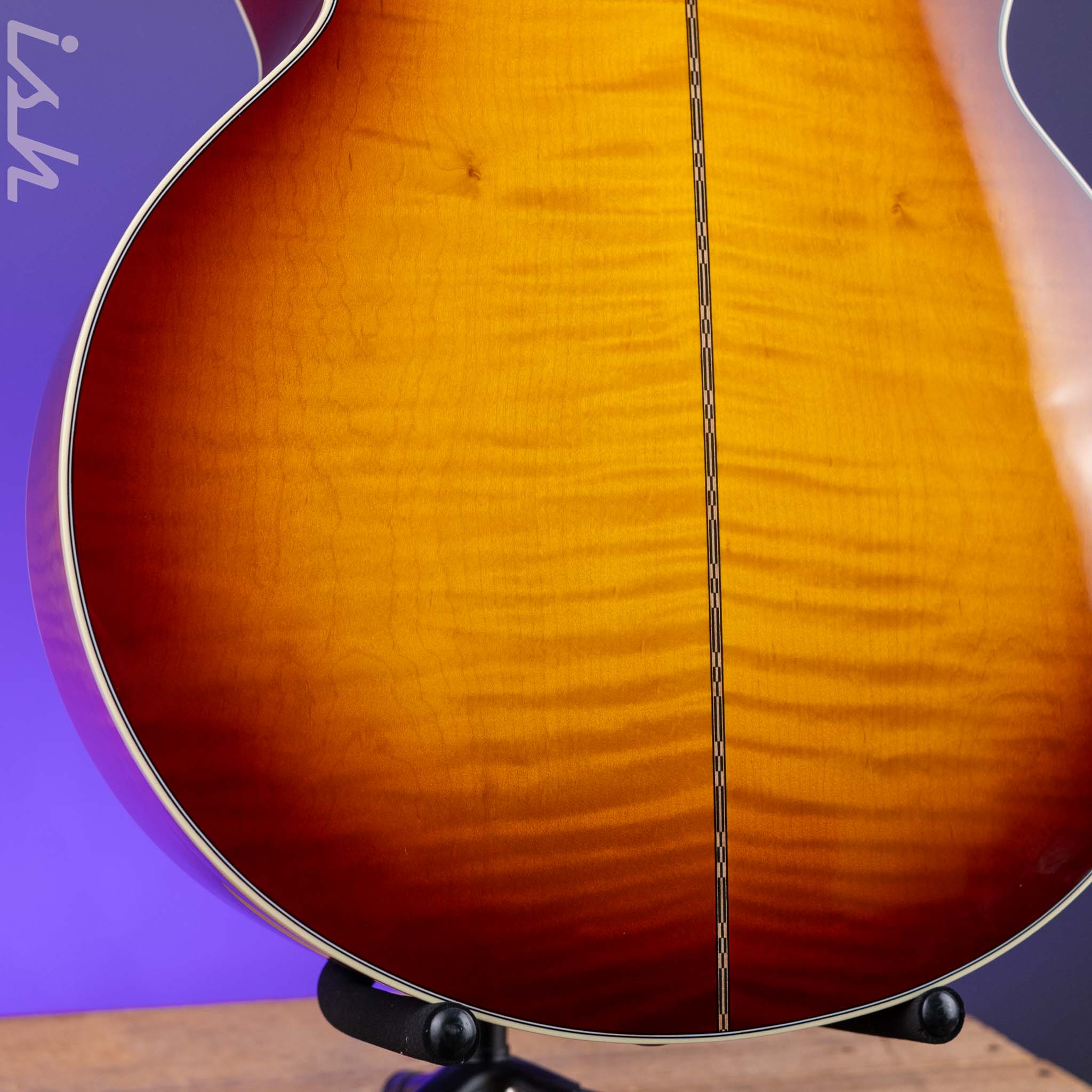 2022 Gibson SJ-200 Standard Acoustic-Electric Guitar Autumnburst - Image 10