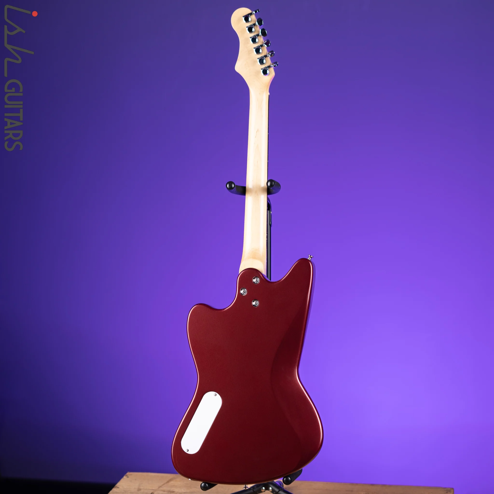 Harmony Standard Silhouette w/ Bigsby Electric Guitar Burgundy Demo - Image 7