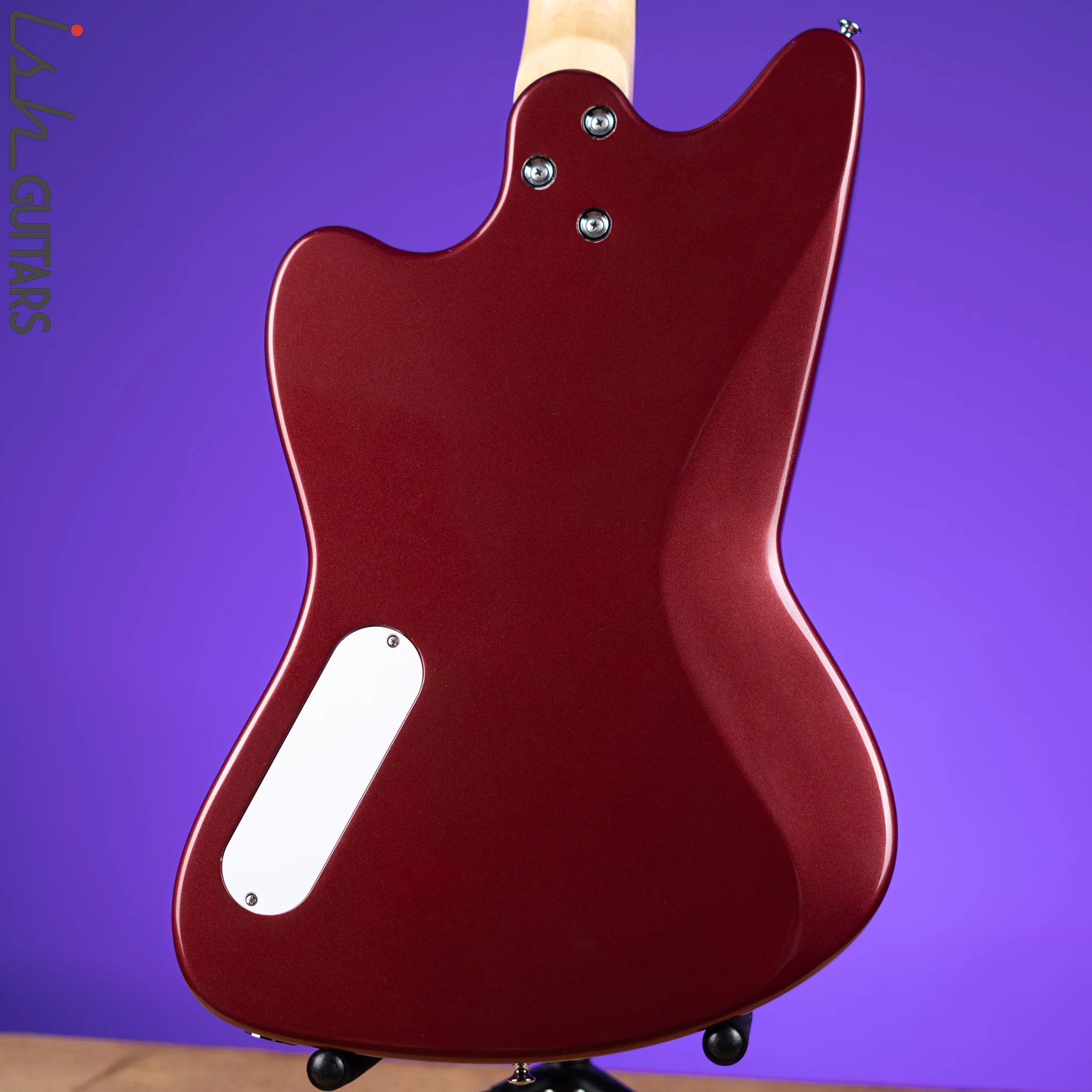 Harmony Standard Silhouette w/ Bigsby Electric Guitar Burgundy Demo - Image 8