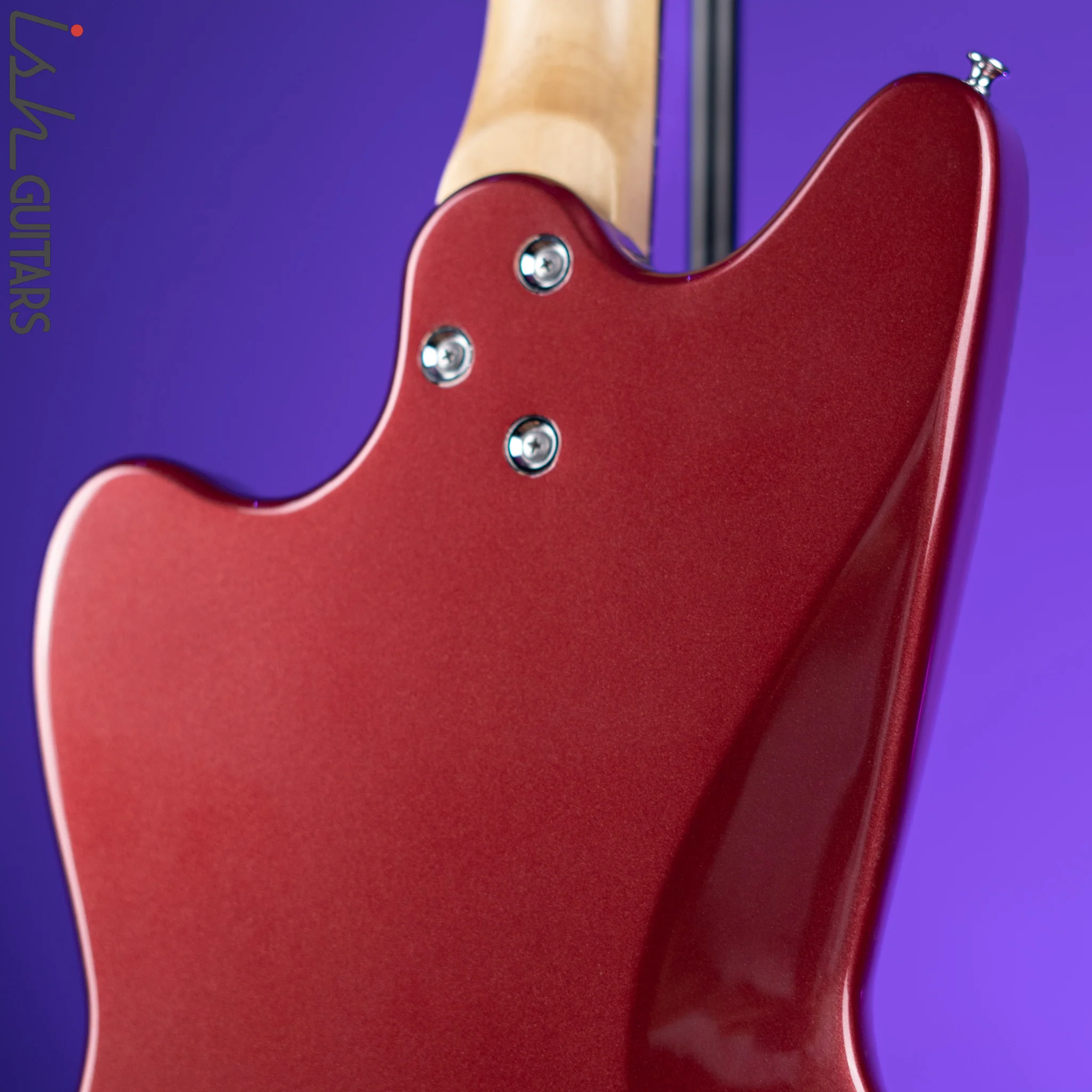 Harmony Standard Silhouette w/ Bigsby Electric Guitar Burgundy Demo - Image 9