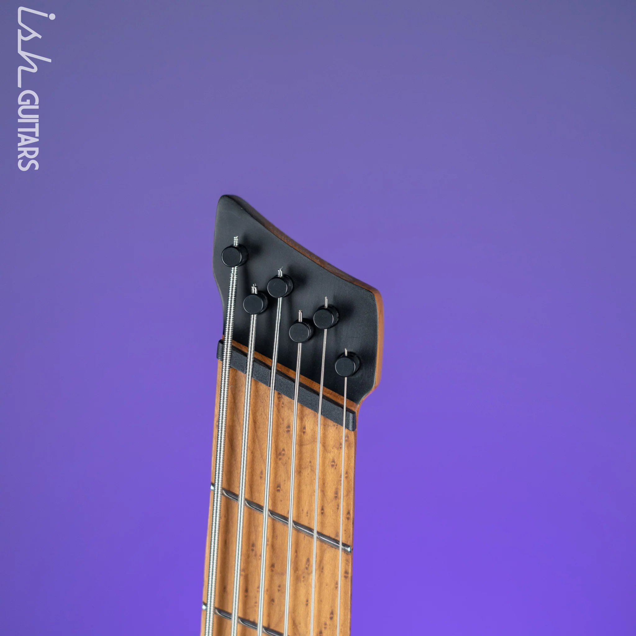 Ibanez EHB1006MS 6-String Headless Bass Metallic Grey Matte Demo - Image 6