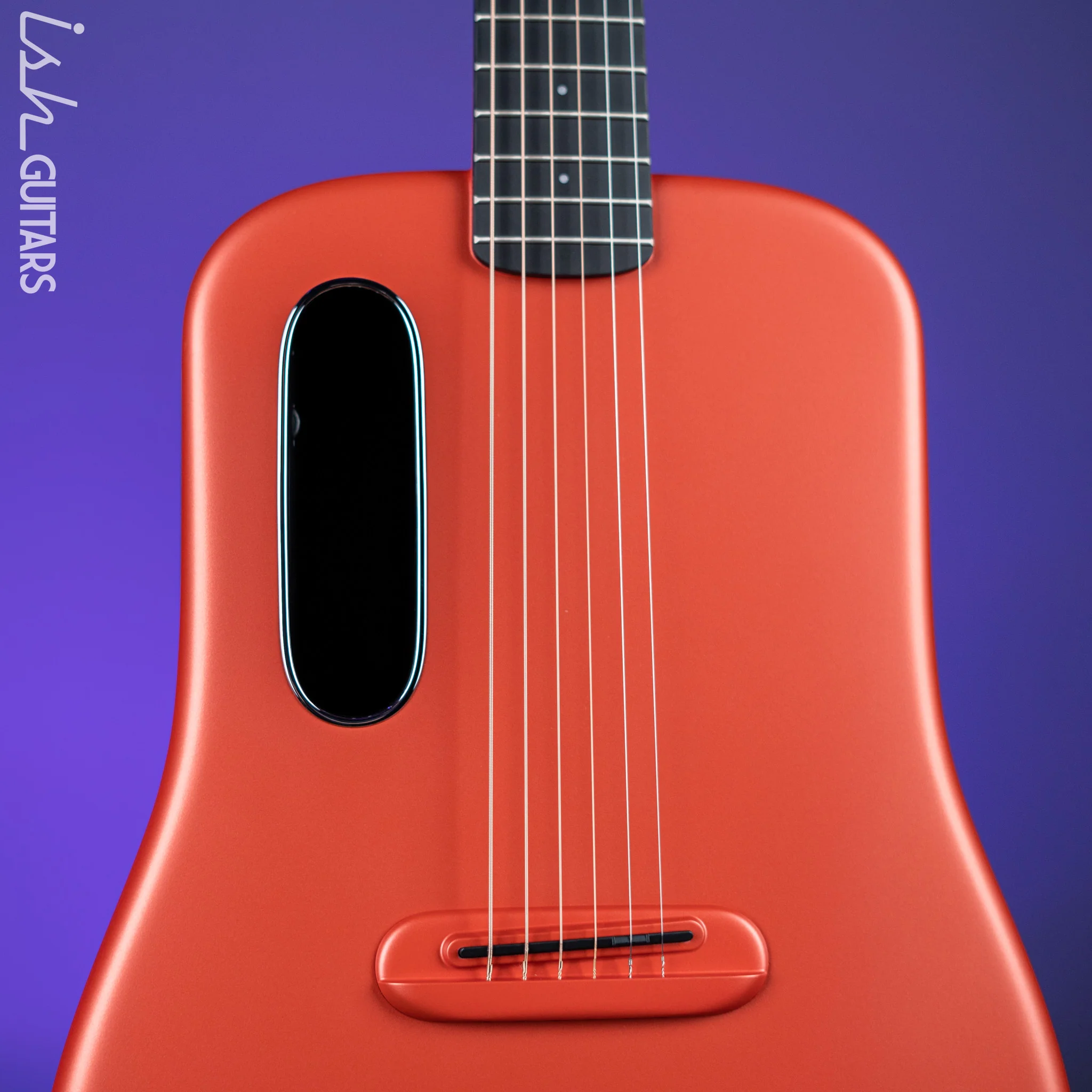 Lava Music Lava ME 3 Smart Acoustic Guitar 36” Red w/ Space Bag - Image 3