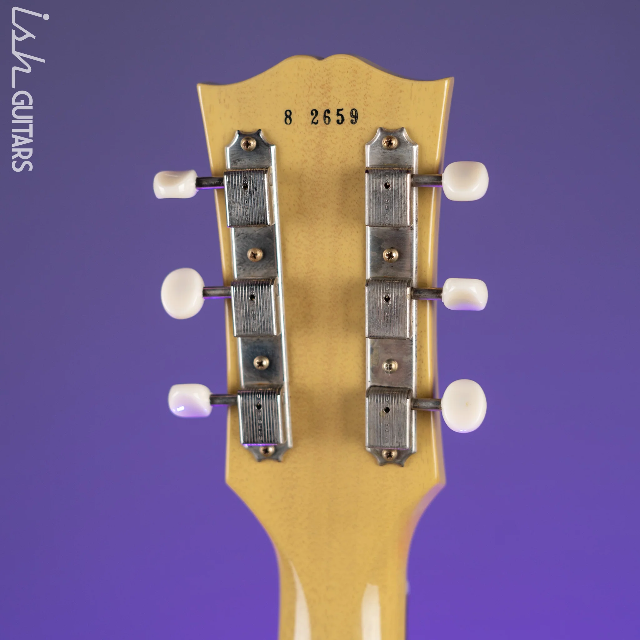 2022 Lefty Gibson '58 Les Paul Junior Double Cut TV Yellow - Image 12