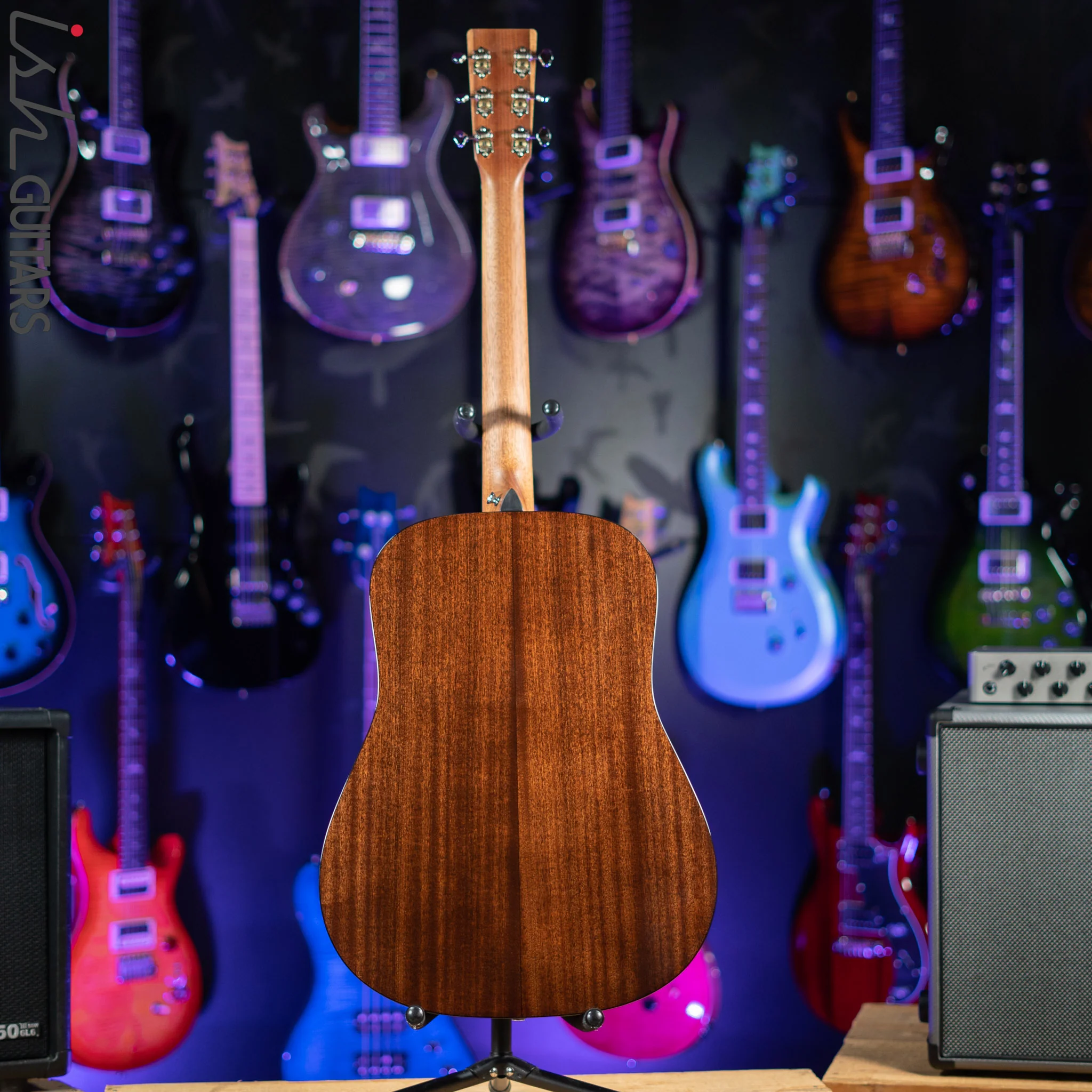 2022 Martin D-12E Road Series Acoustic-Electric Guitar Natural - Image 6