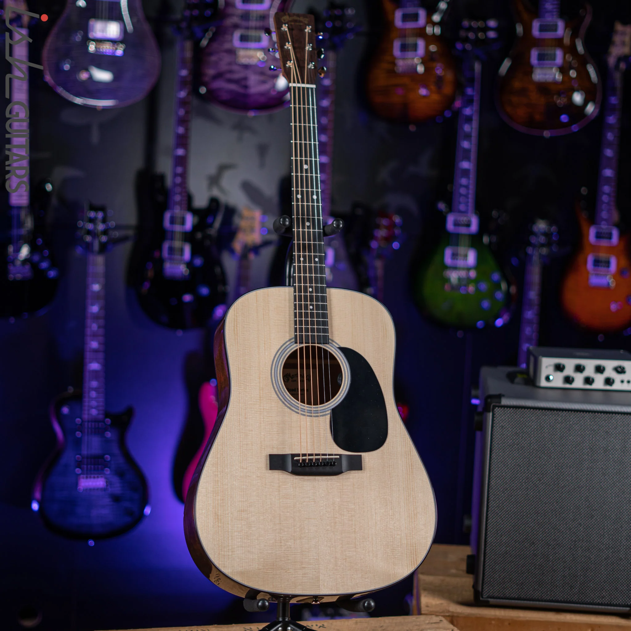 2022 Martin D-12E Road Series Acoustic-Electric Guitar Natural - Image 2