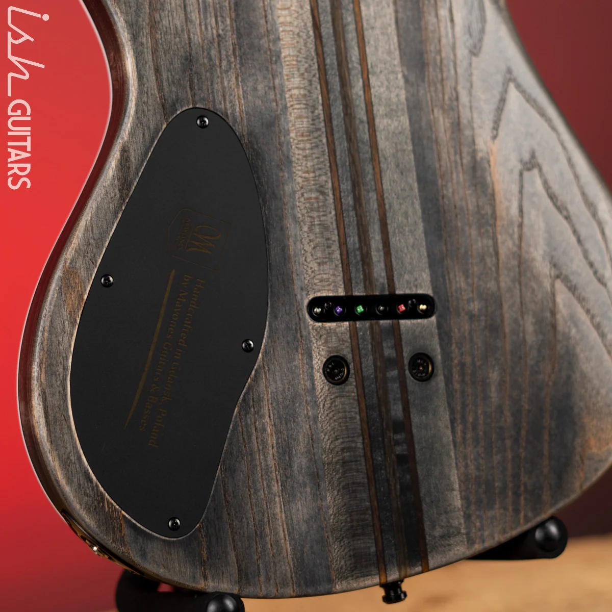 Mayones Regius Core Gothic 6 Bar Antique Black Matte Ash - Image 10
