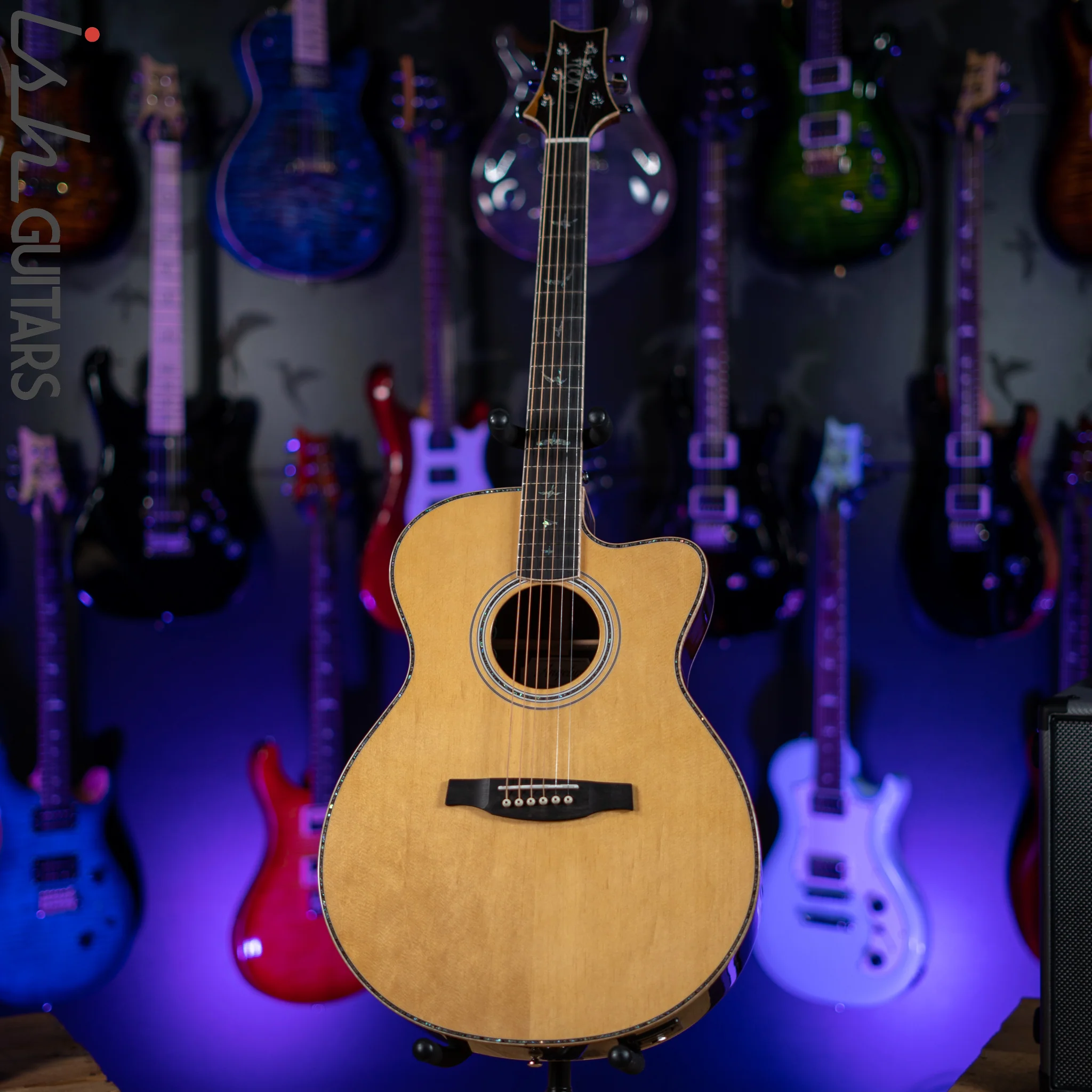 PRS SE A60E Angelus Acoustic Electric Guitar Ziricote - Image 3