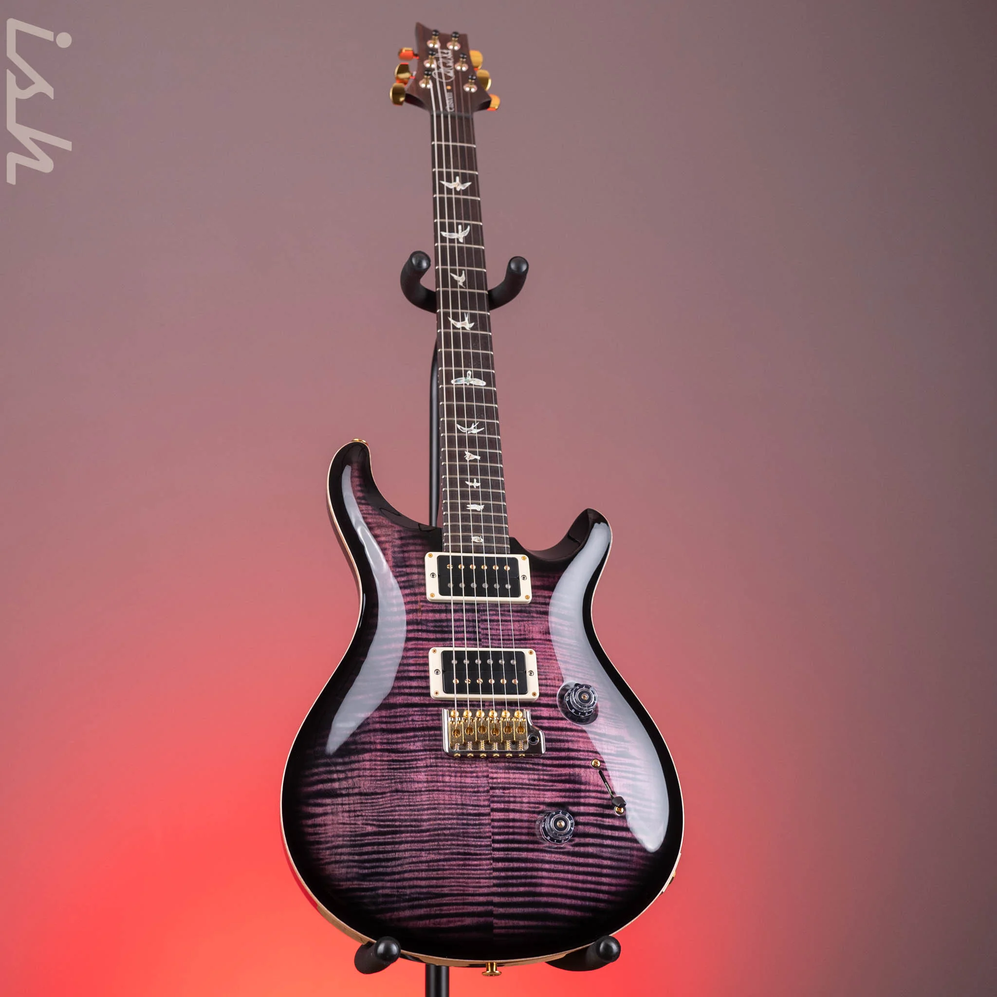 2022 PRS Custom 24 10-Top Purple Mist - Image 2