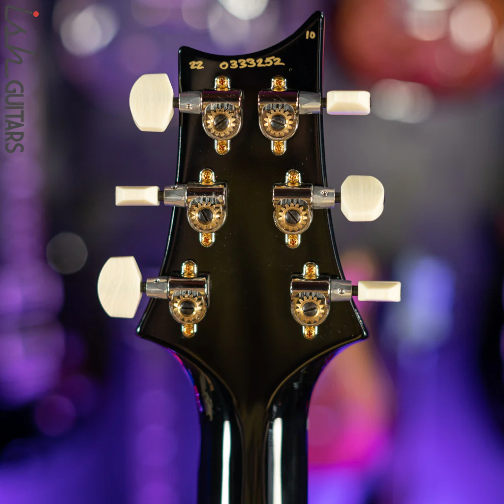 PRS Custom 24 35th Anniversary 10 Top Emerald Green w/ Black Wrap Burst - Image 11