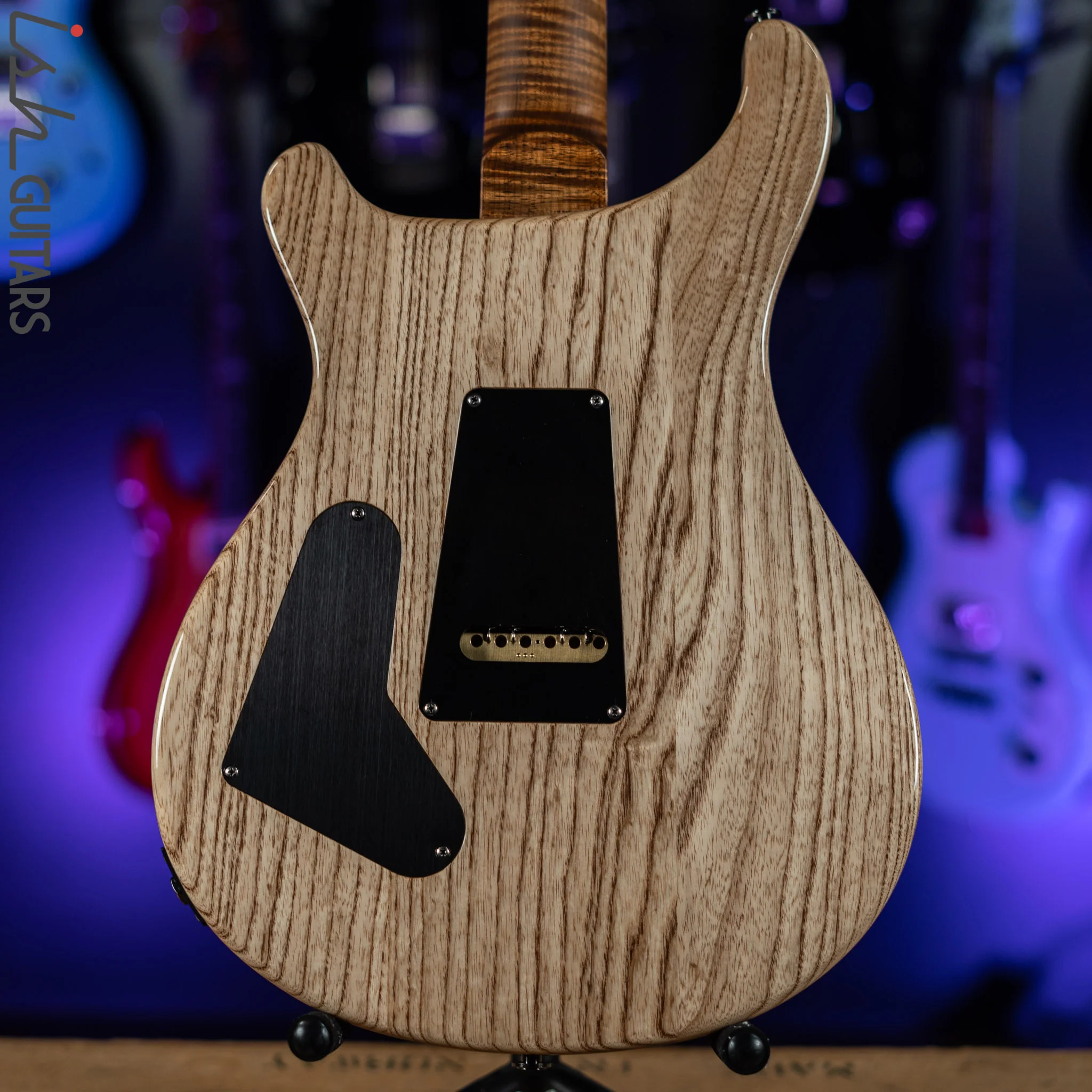 2021 PRS Wood Library Custom 24 10 Top Quilt Torrefied Maple Neck Natural Gloss - Image 8