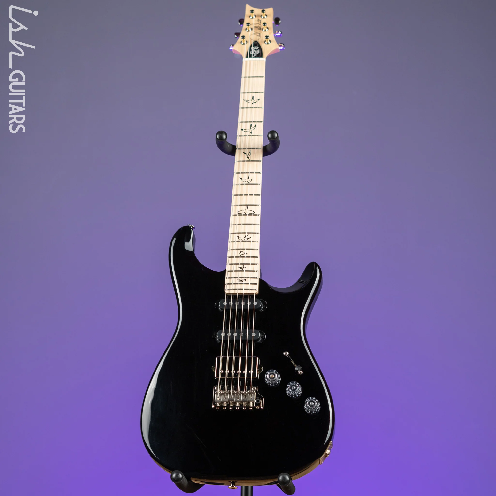 2022 PRS Fiore Mark Lettieri Signature Guitar Black Iris - Image 2