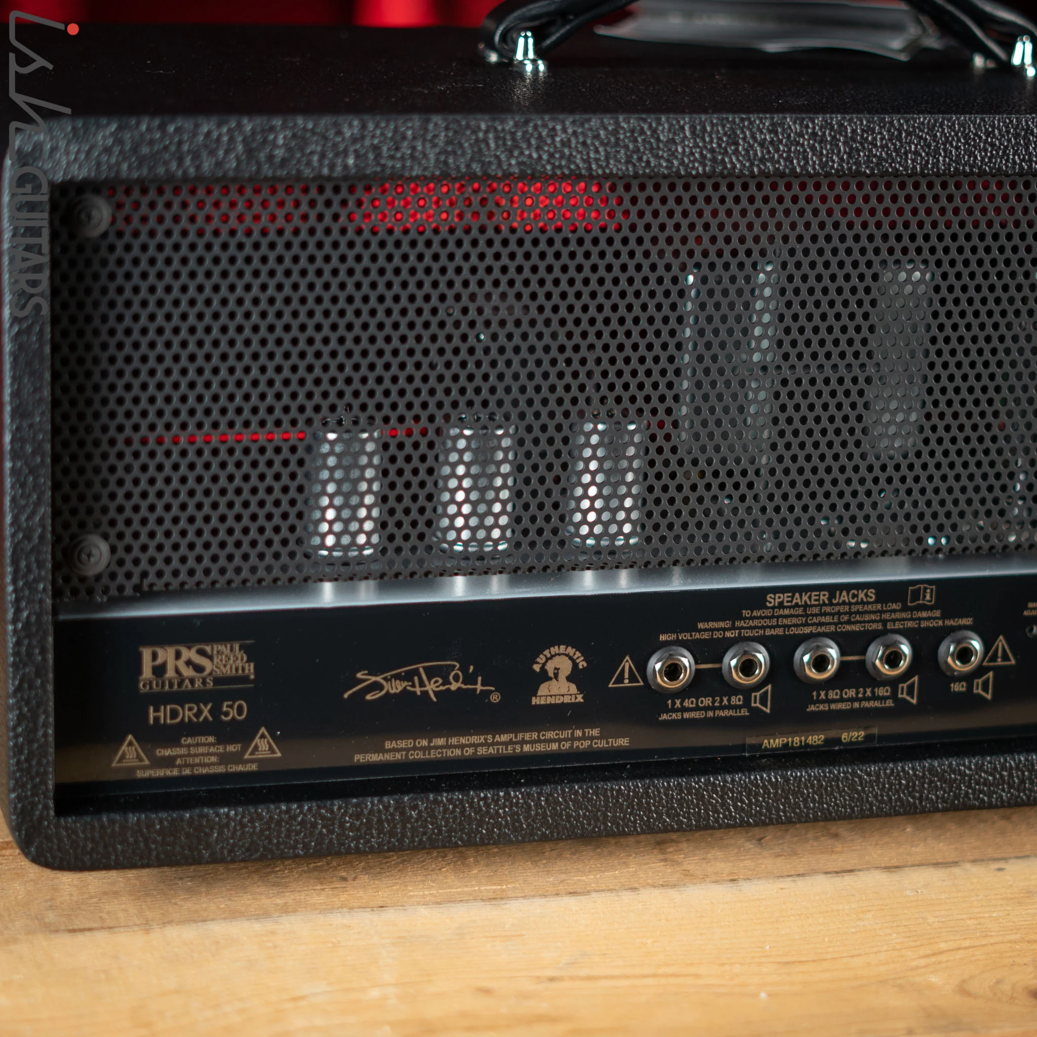 2022 PRS HDRX 50-watt Amplifier Head Black - Image 5