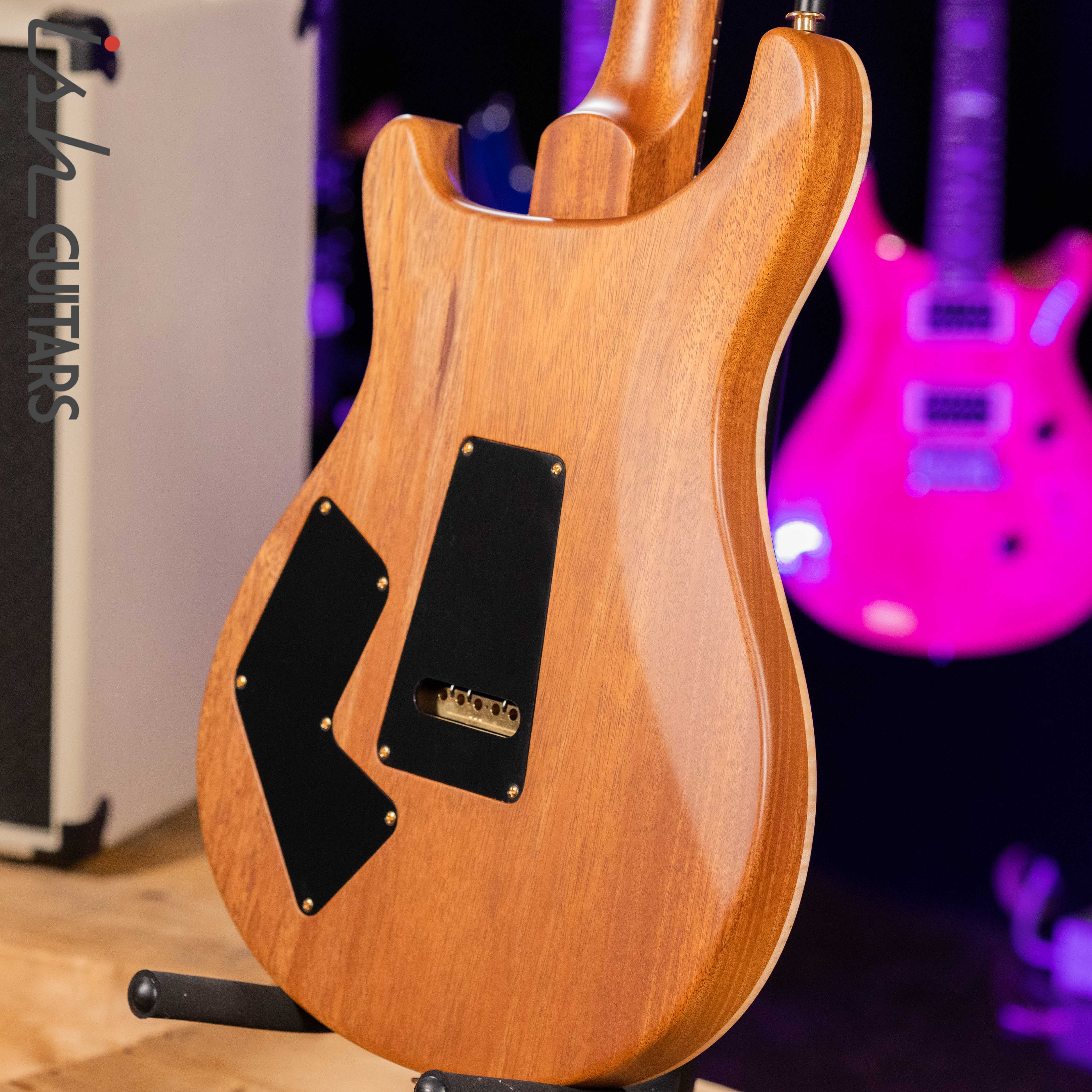 PRS Wood Library Modern Eagle V Satin Opaque Black Brazilian Rosewood - Image 11