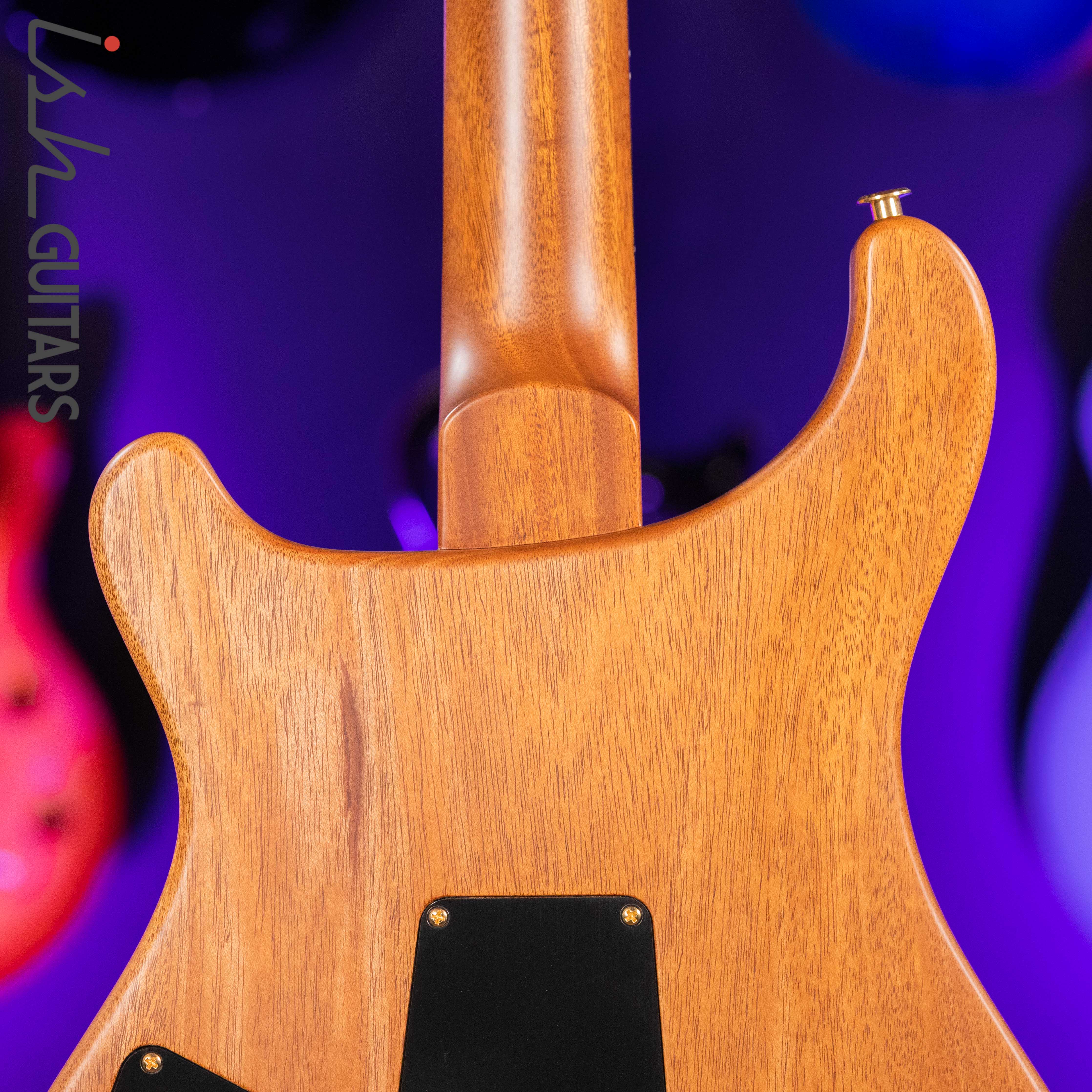 PRS Wood Library Modern Eagle V Satin Opaque Black Brazilian Rosewood - Image 12