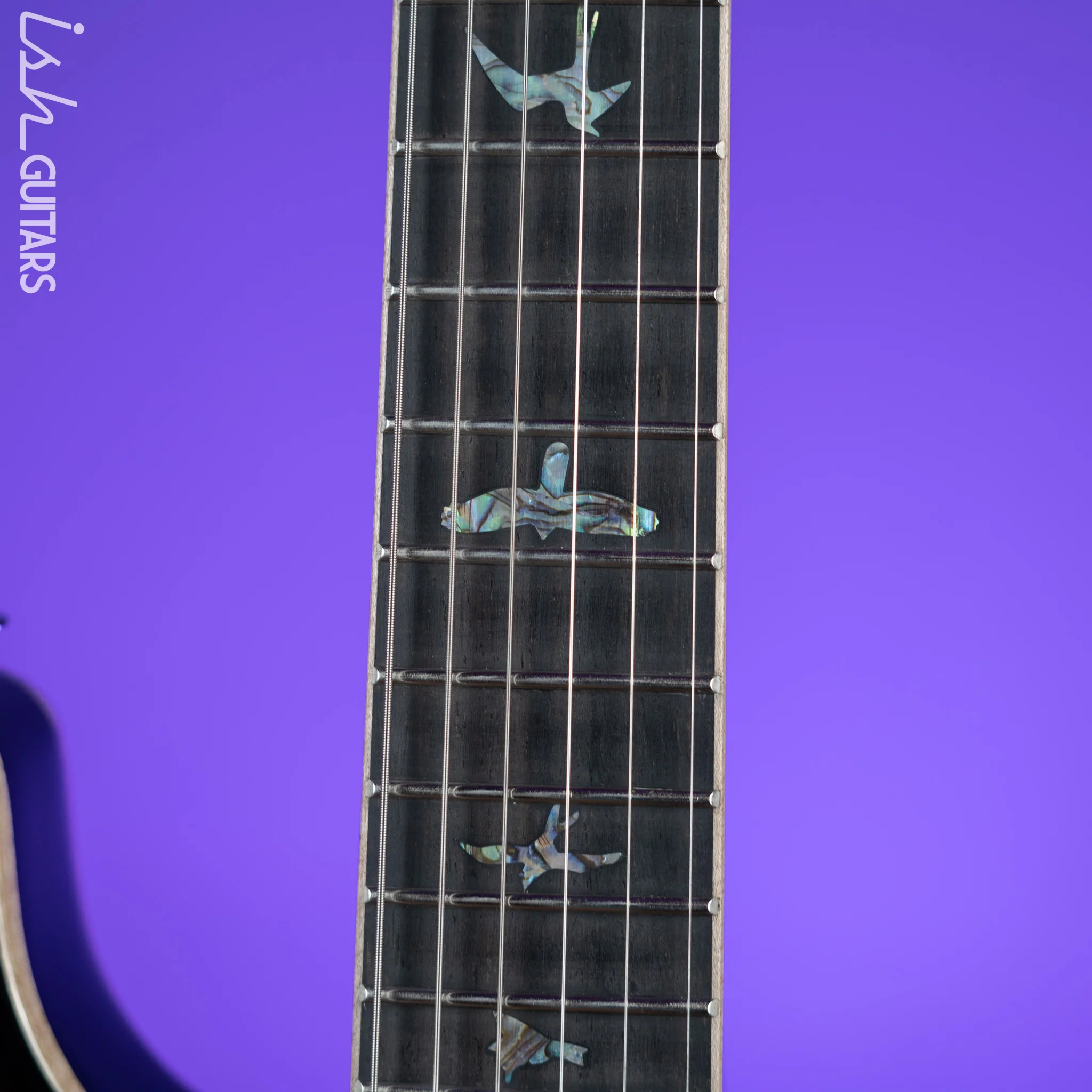 2022 PRS SE Hollowbody II Piezo Black Gold Burst - Image 5