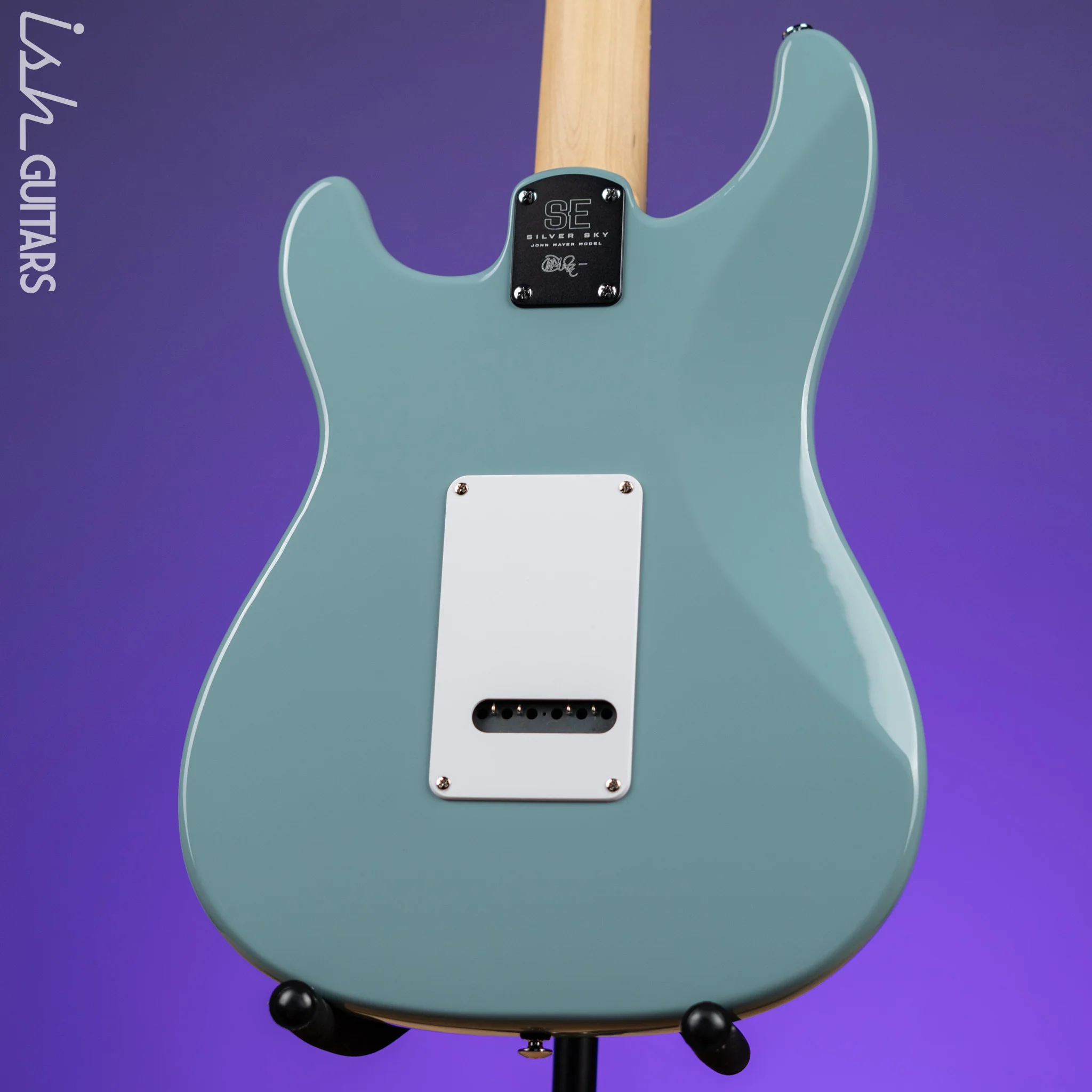 2022 PRS SE Silver Sky Electric Guitar Stone Blue - Image 7